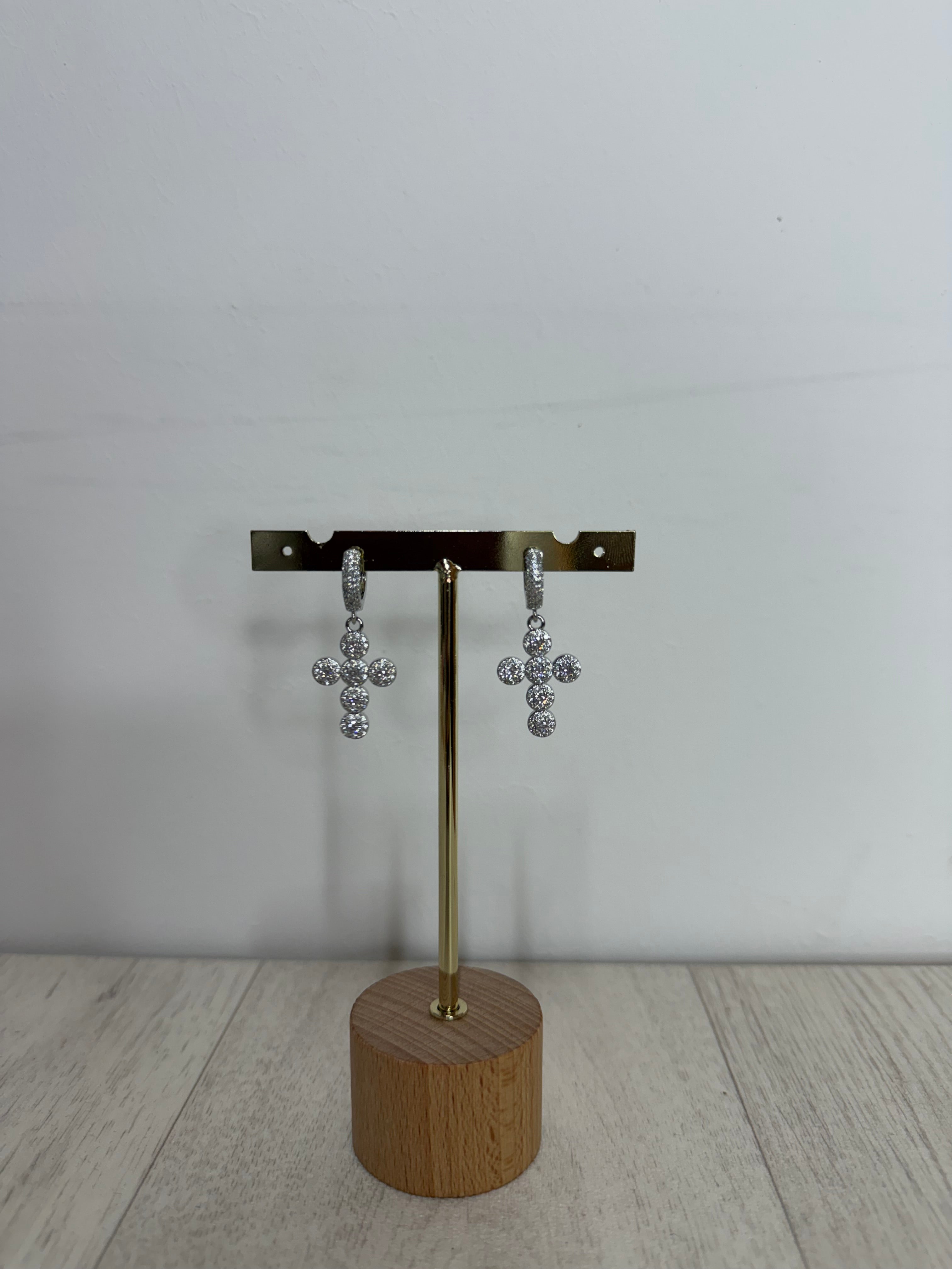 Orecchini Crocetta Silver