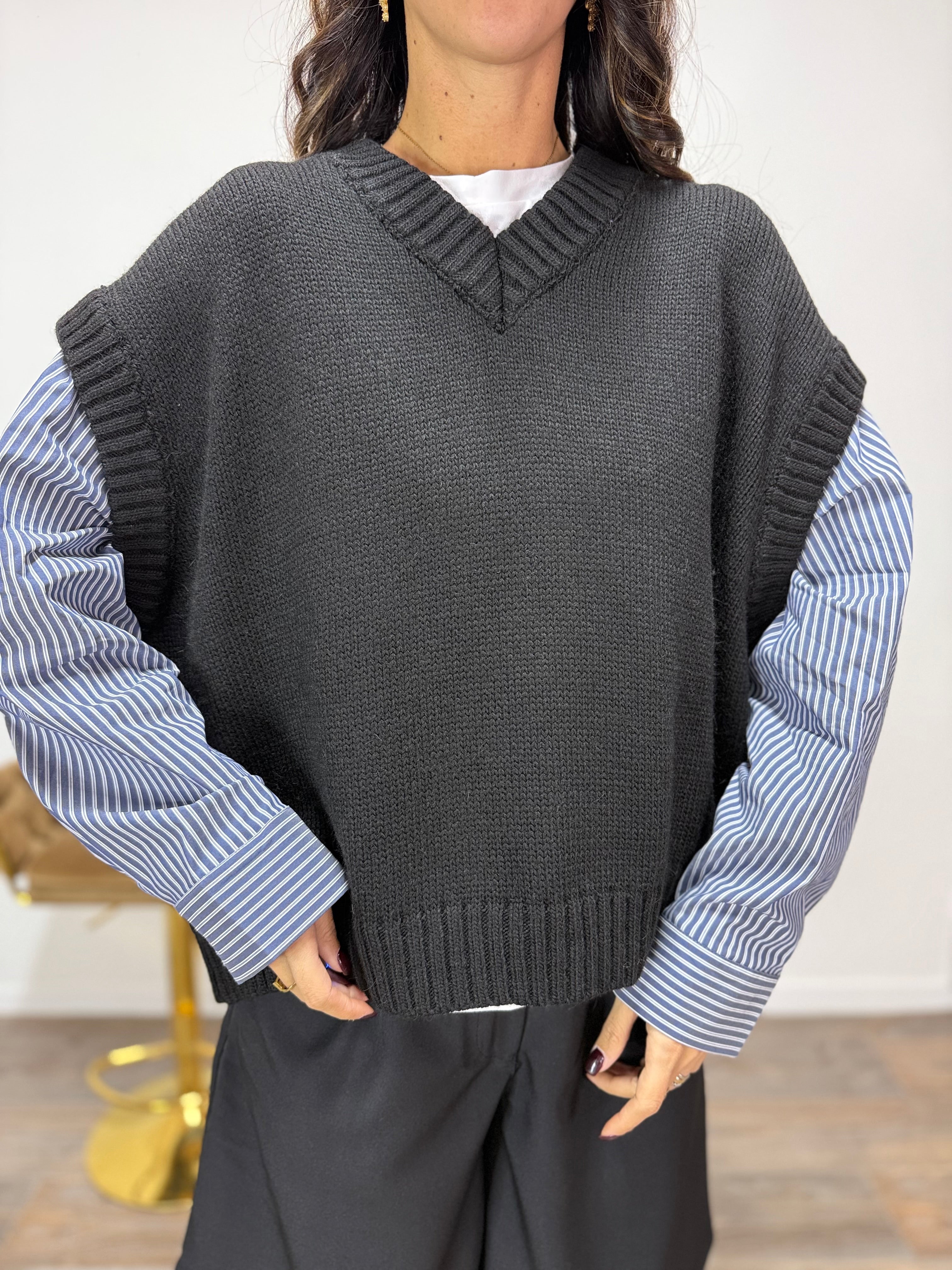 Pull Gilet/Camica LUMINA