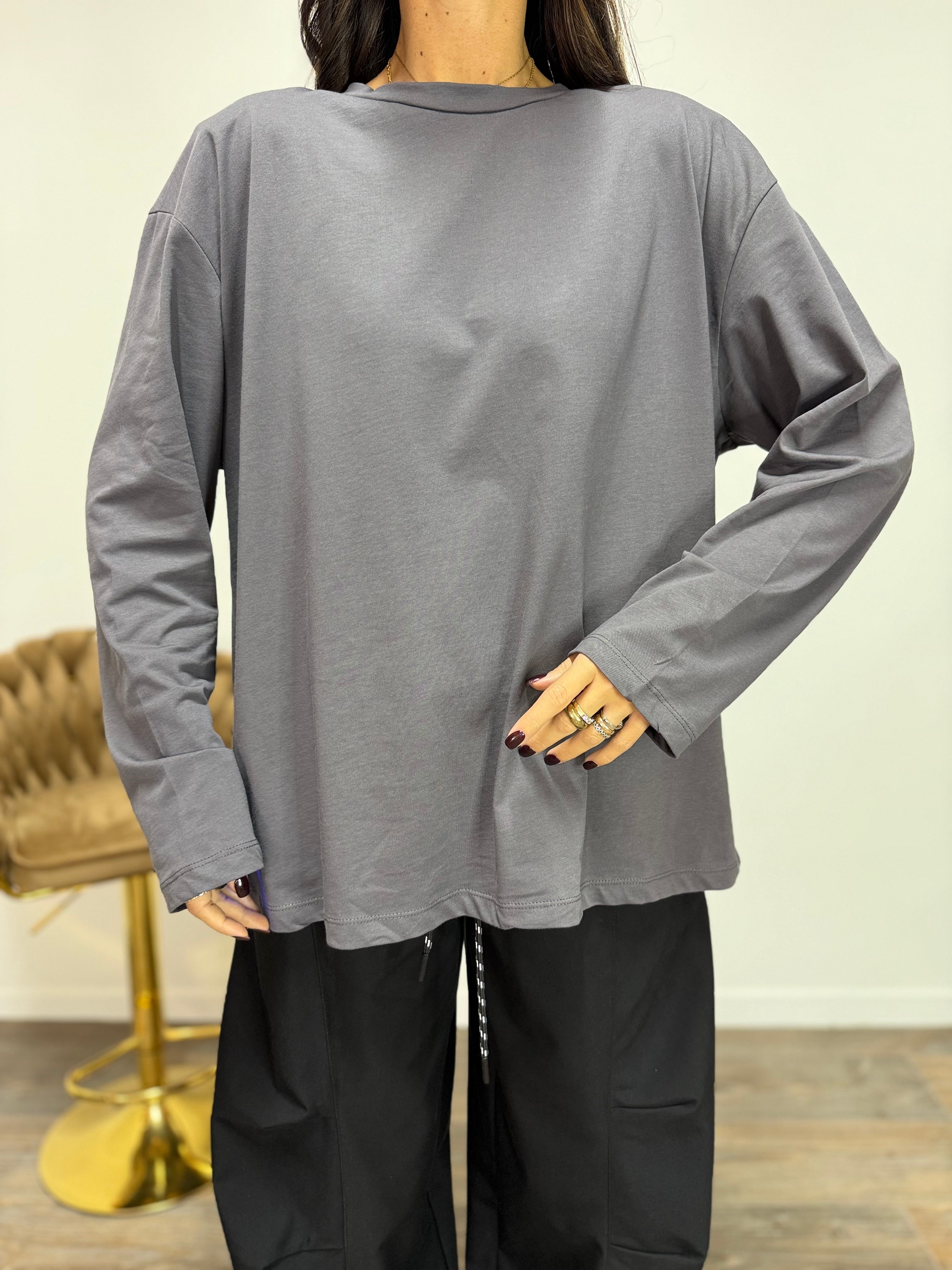 Maglia Shoulder JUST WEST Grigia