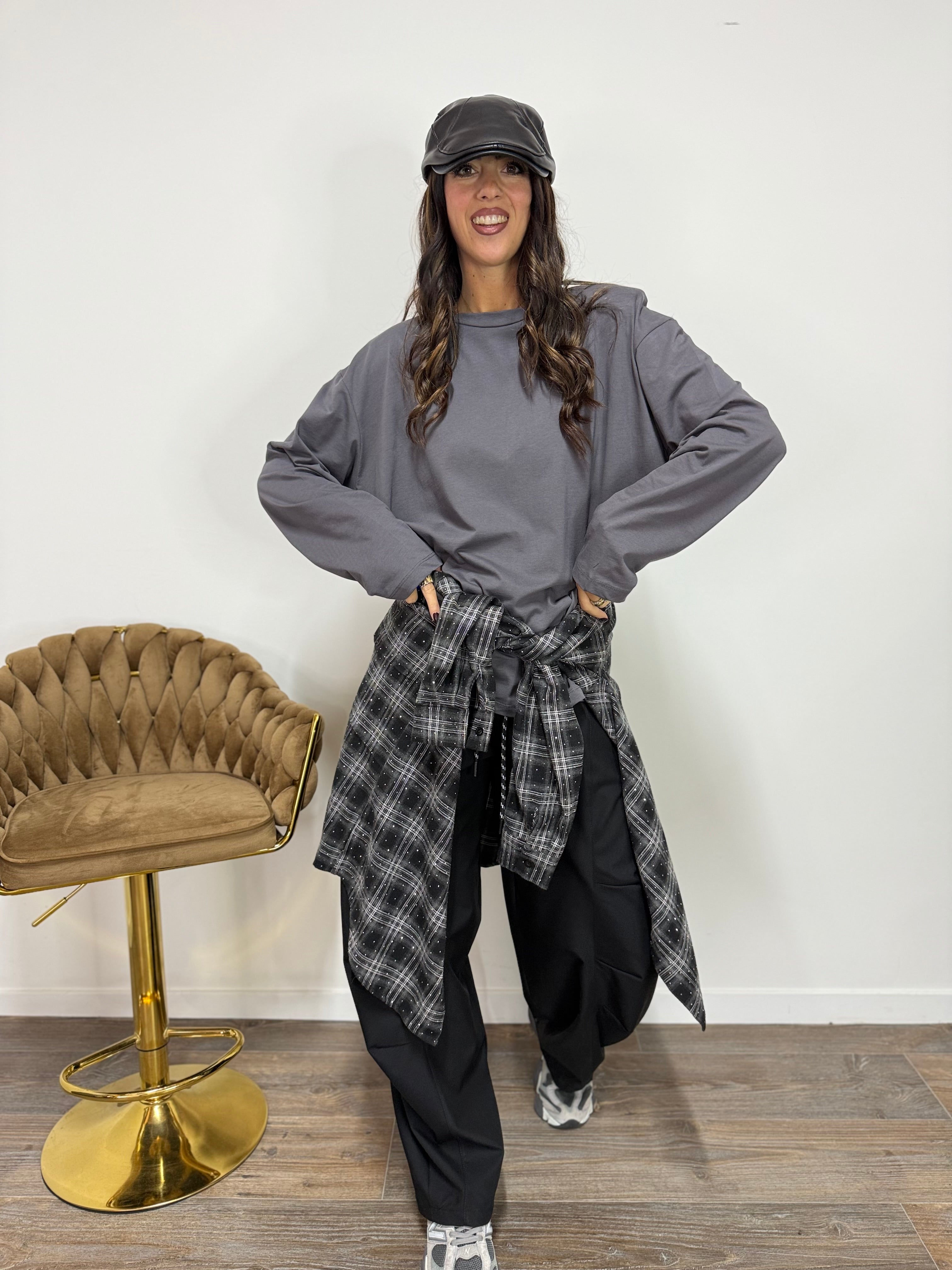 Panta Cargo JUST WEST Nero