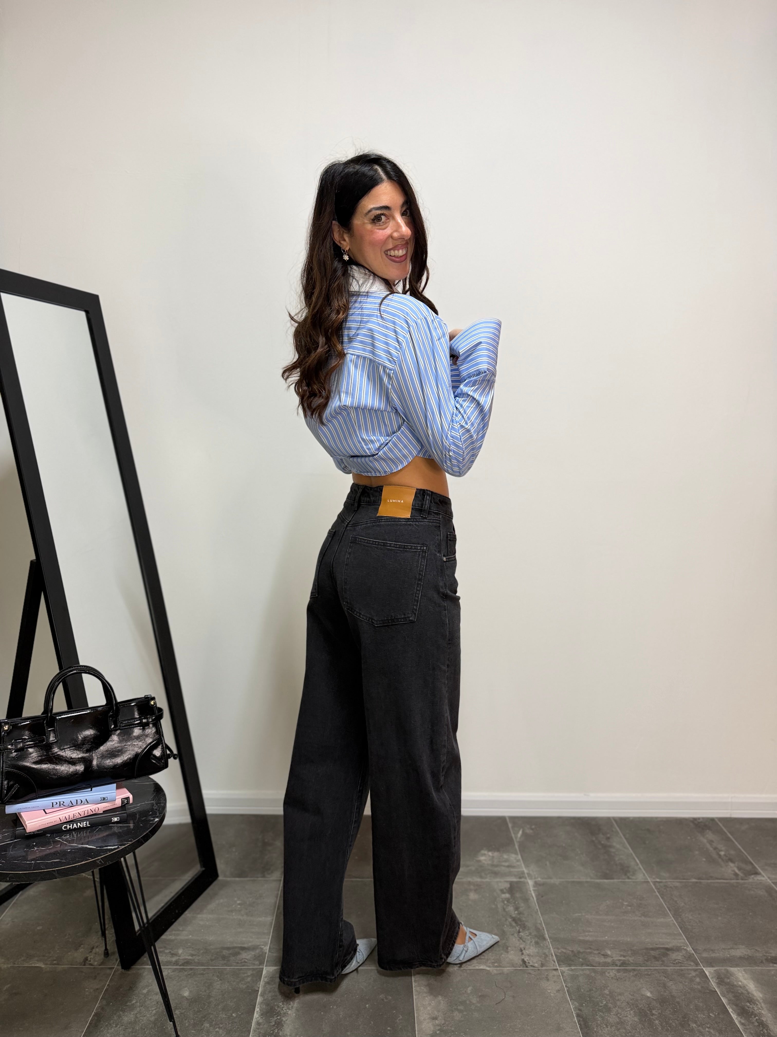 Jeans Black LUMINA