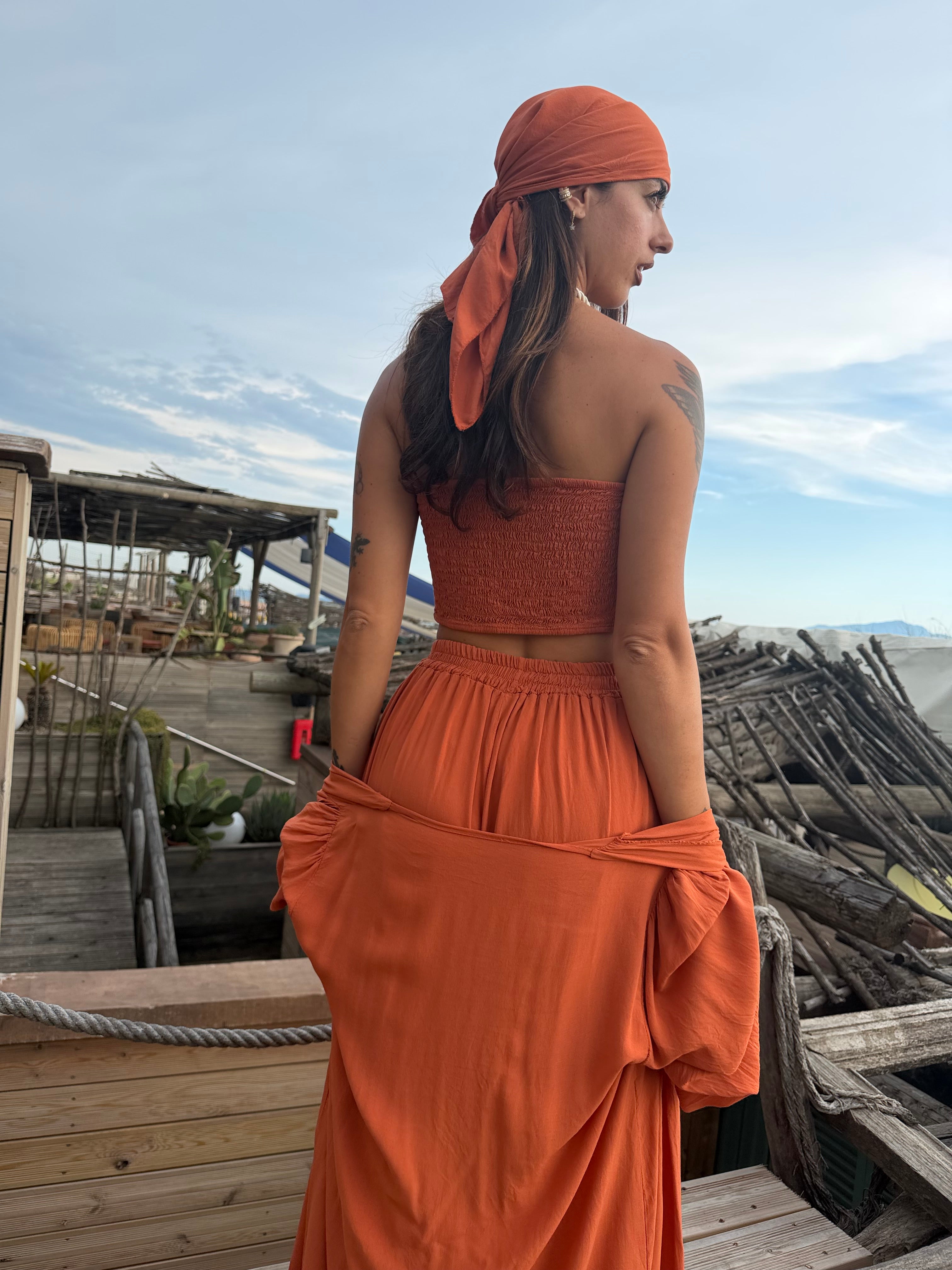 Coordinato Gitana Ruggine