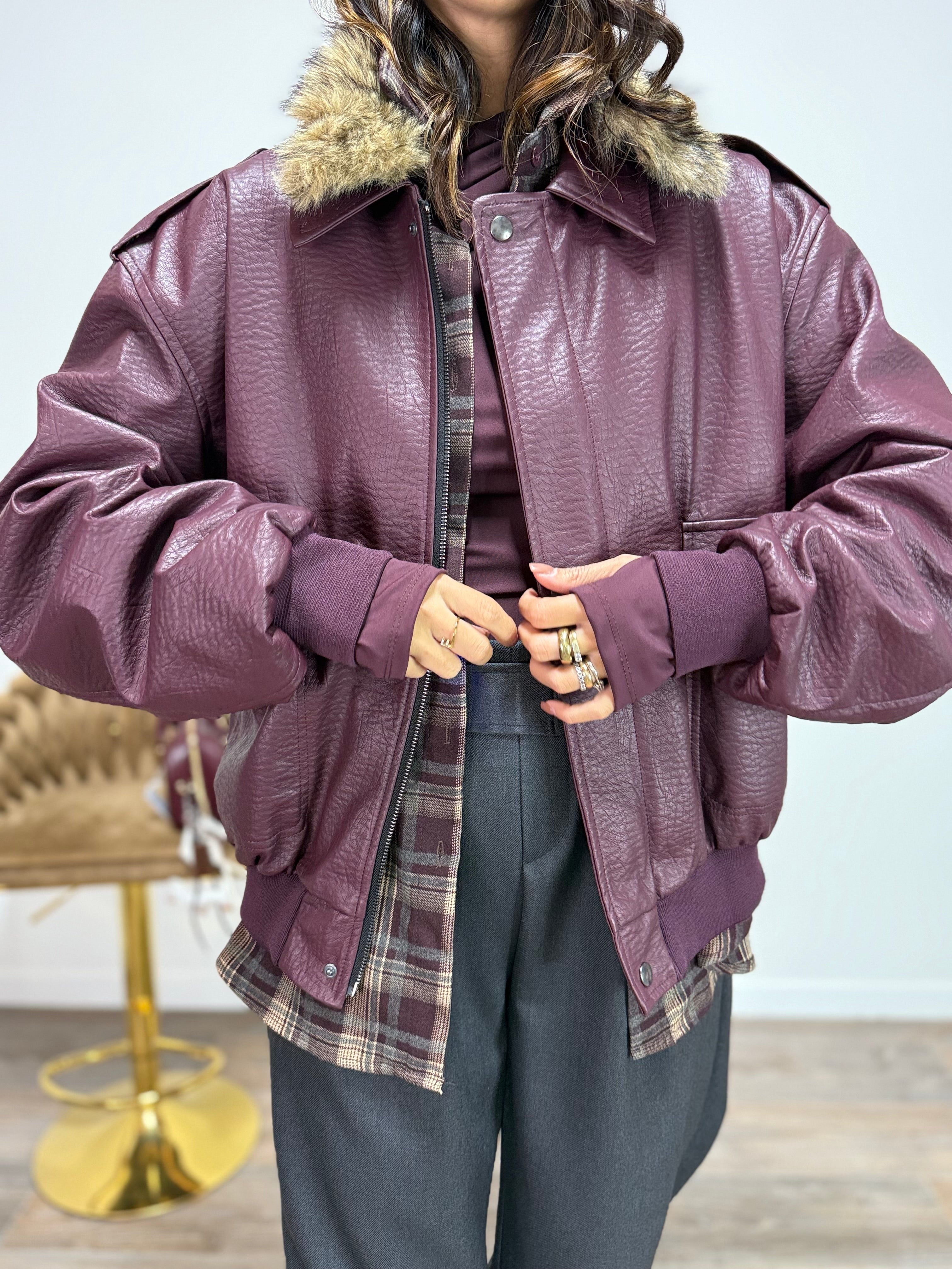 Giacca Top Gun LUMINA Bordaux