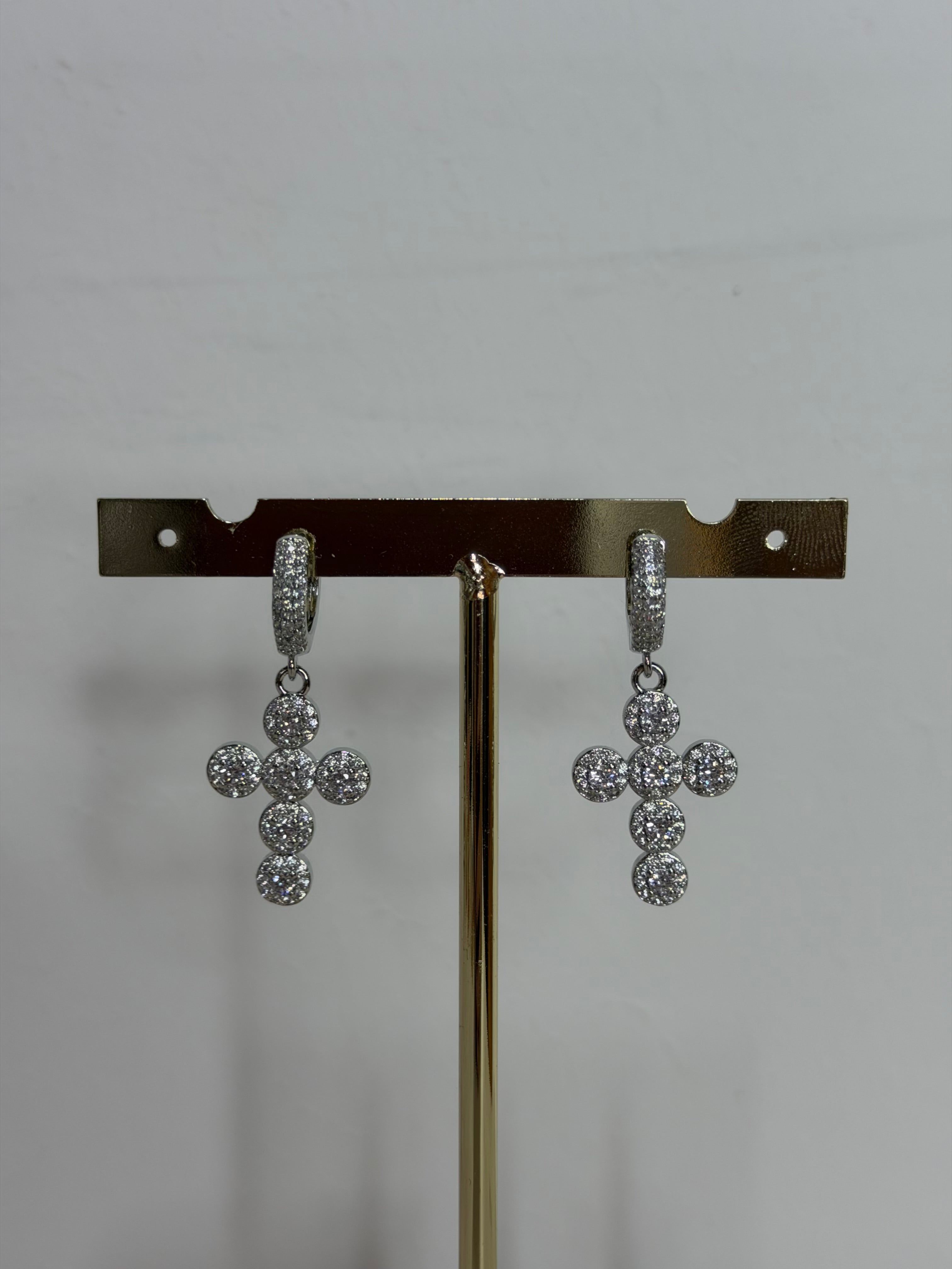 Orecchini Crocetta Silver
