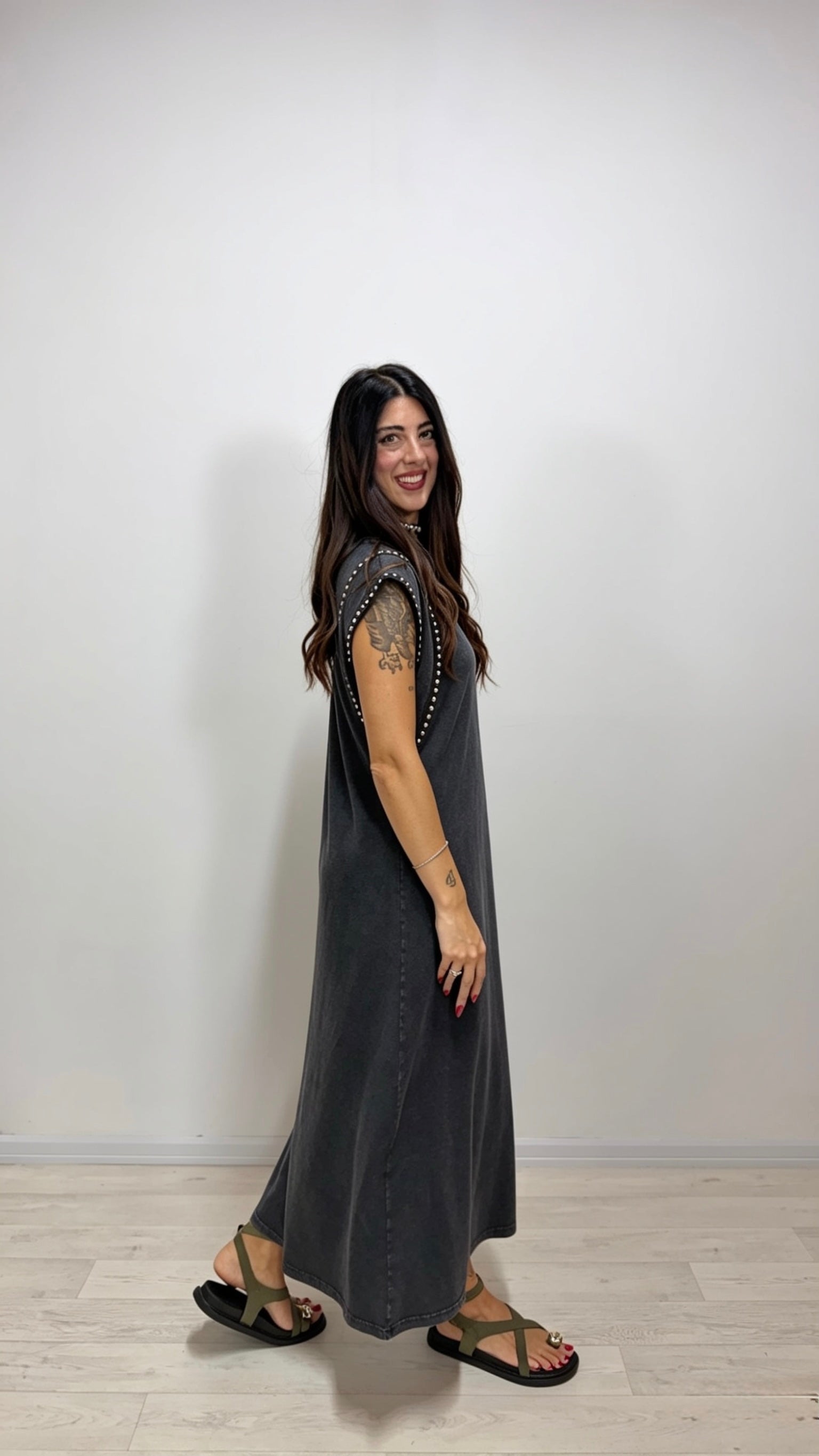 Abito Letty Grey