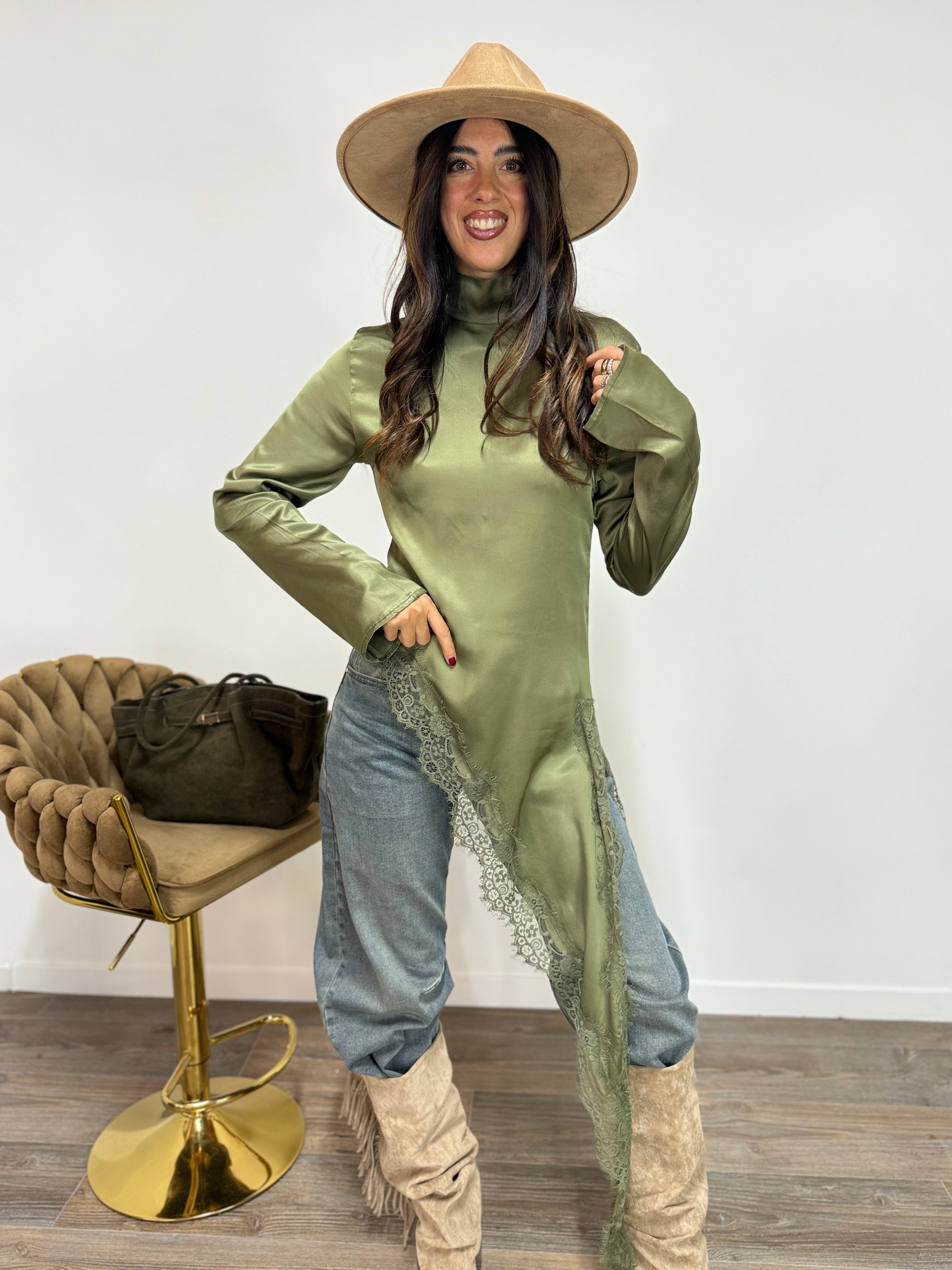 Blusa Raso&Lingerie LUMINA Verde