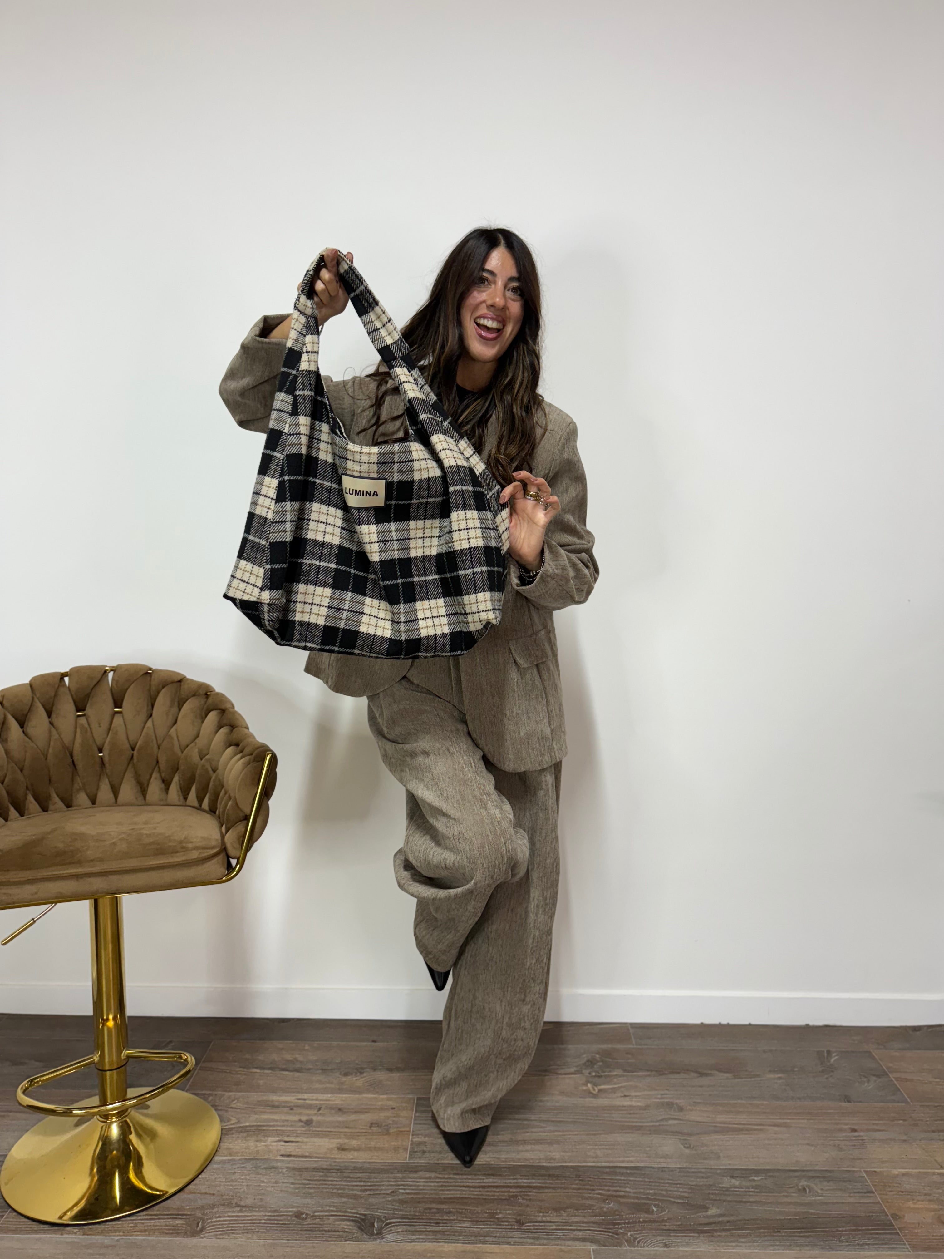 Borsa Tartan LUMINA