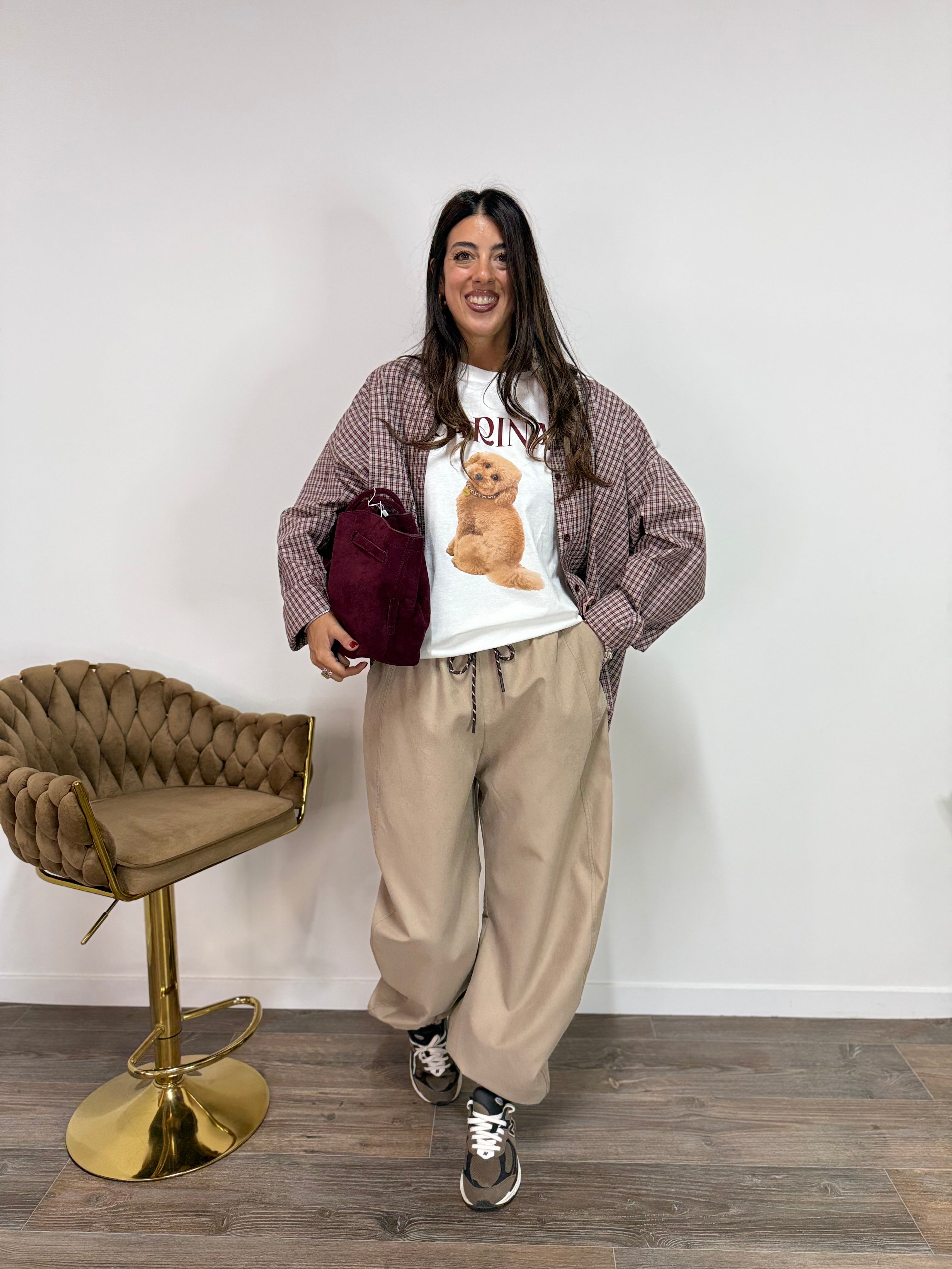 Panta Cargo LUMINA Beige