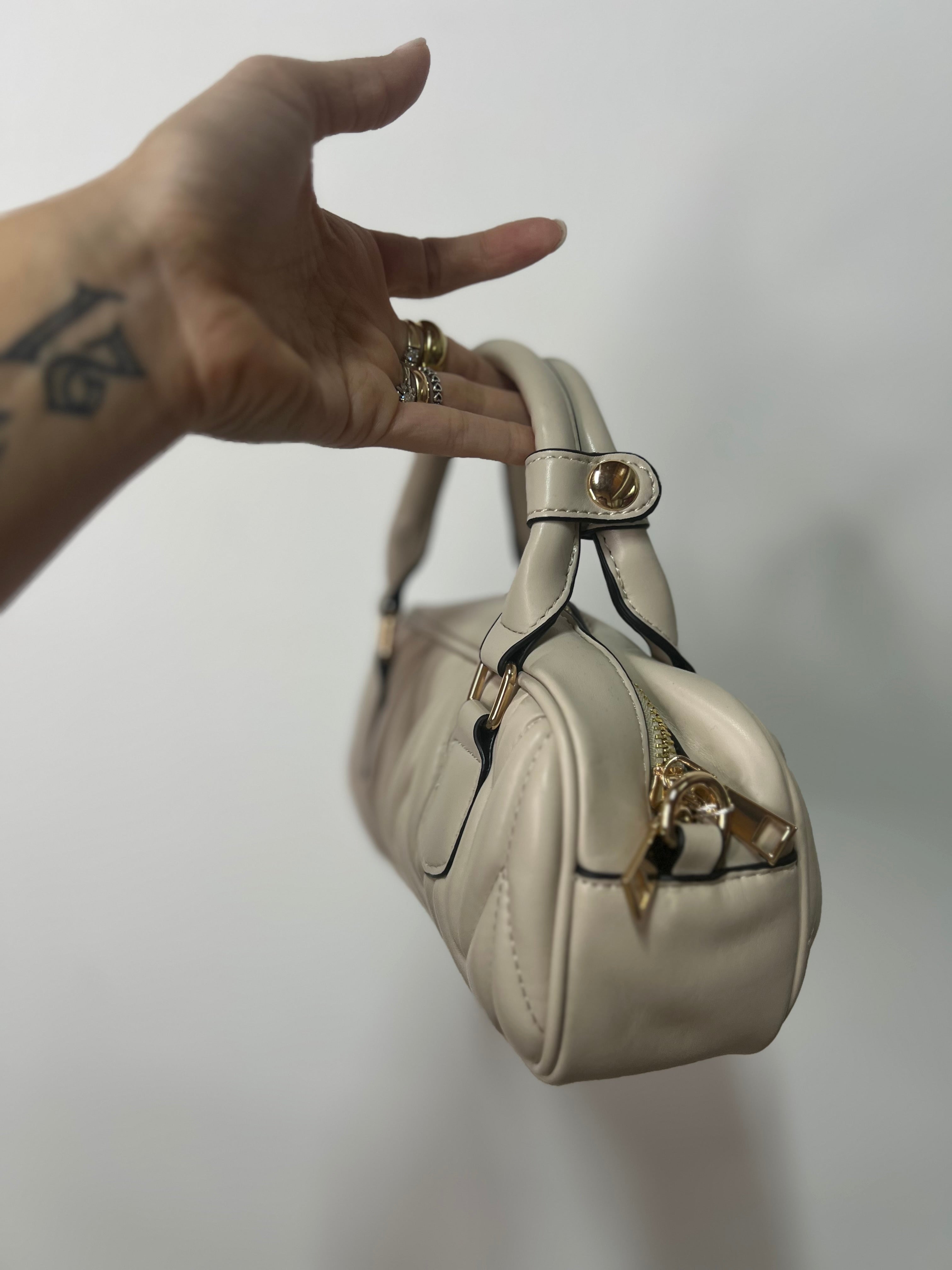 Borsa Miùi Miù Crema