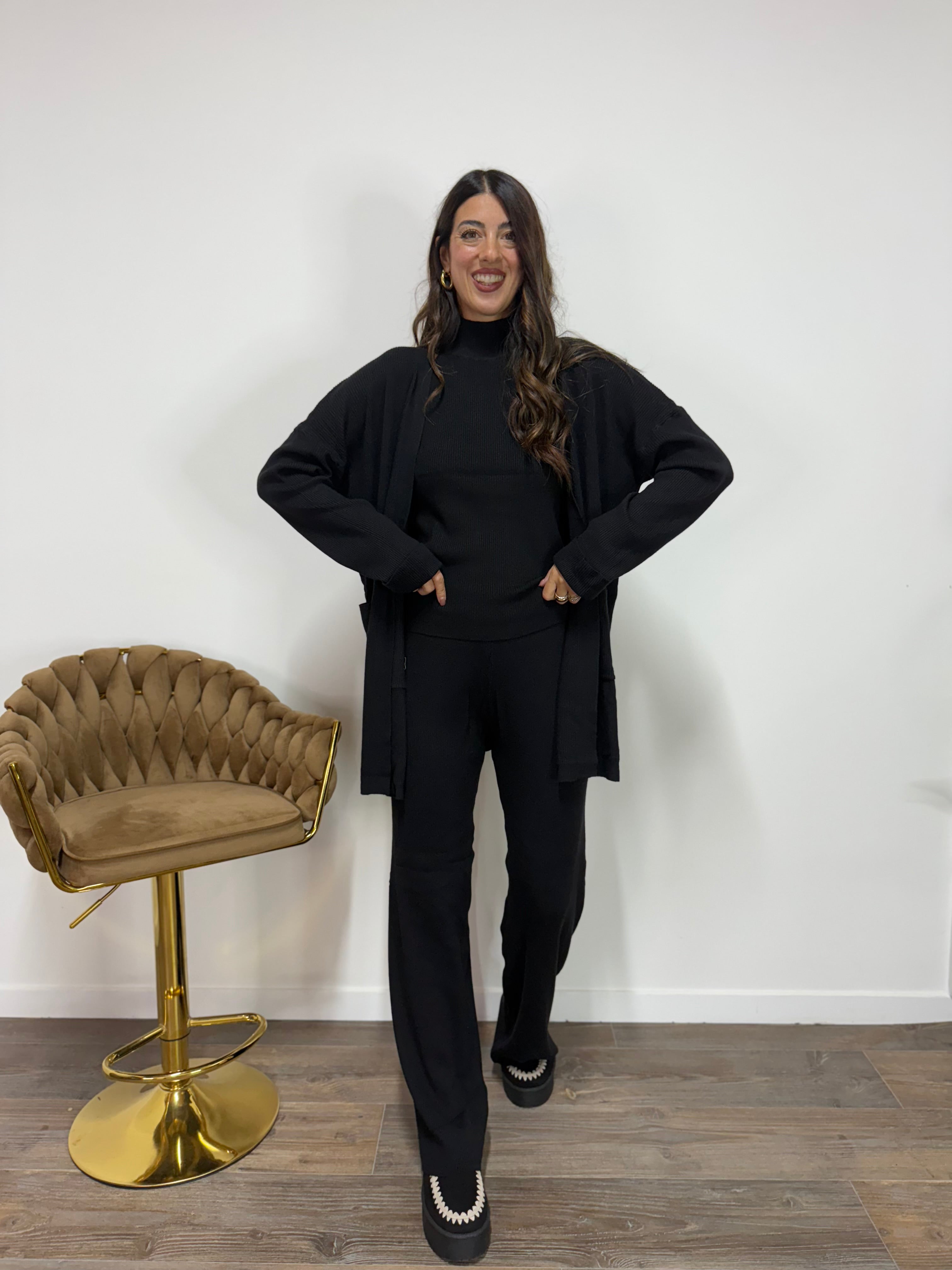 Coordinato Amber Nero