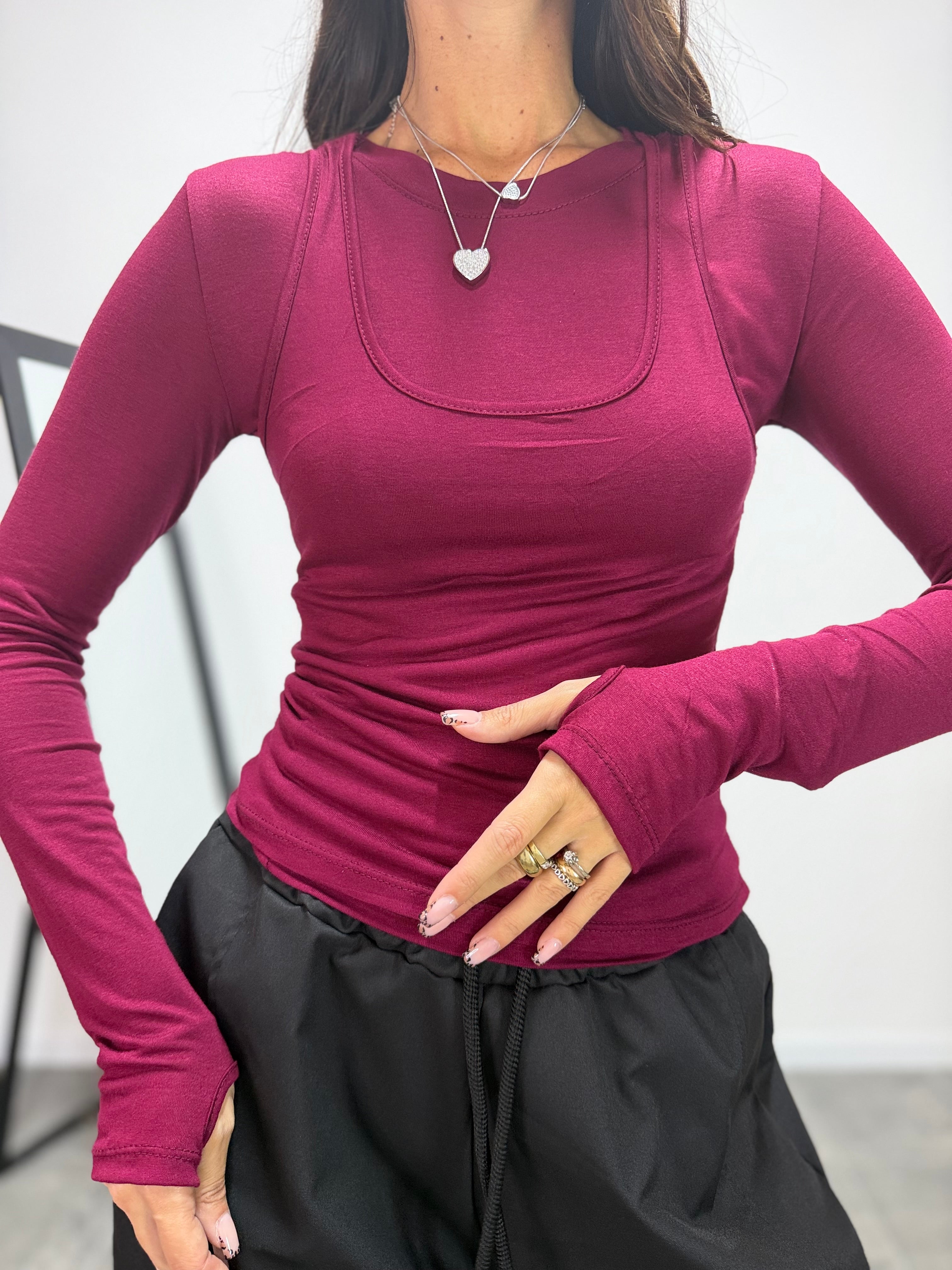 Maglia Whitney Bordeaux