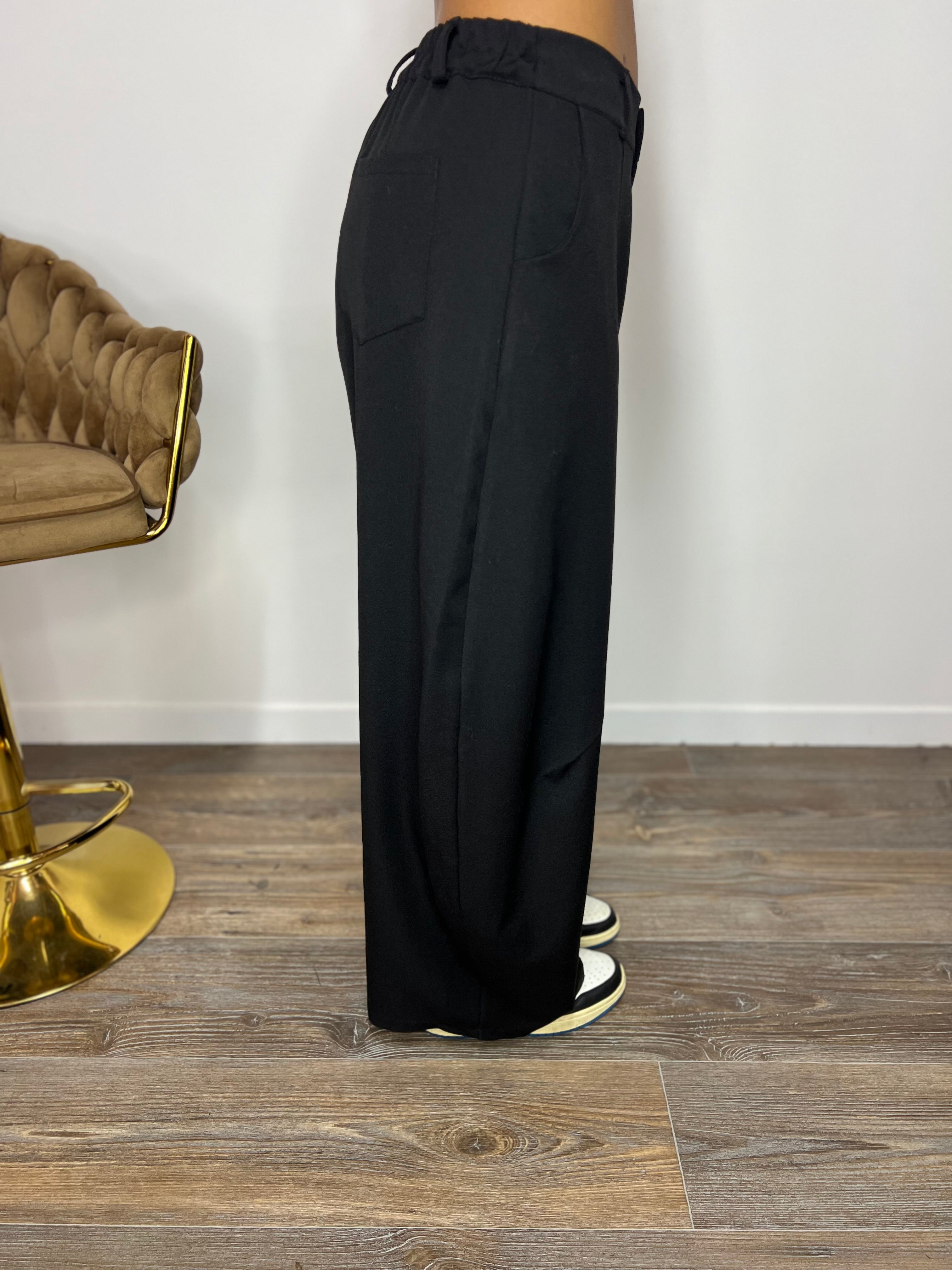 Pantalone Balloon Nero