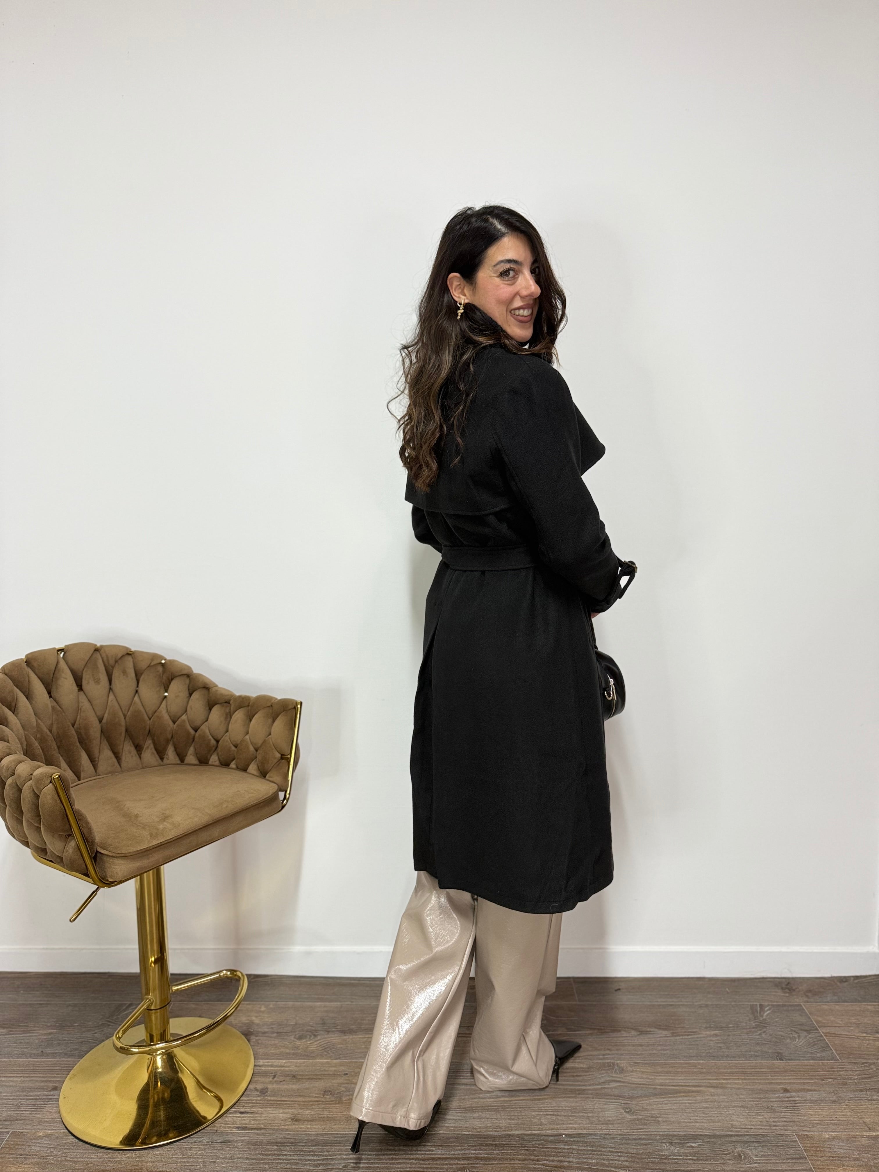 Cappotto Eveline Nero