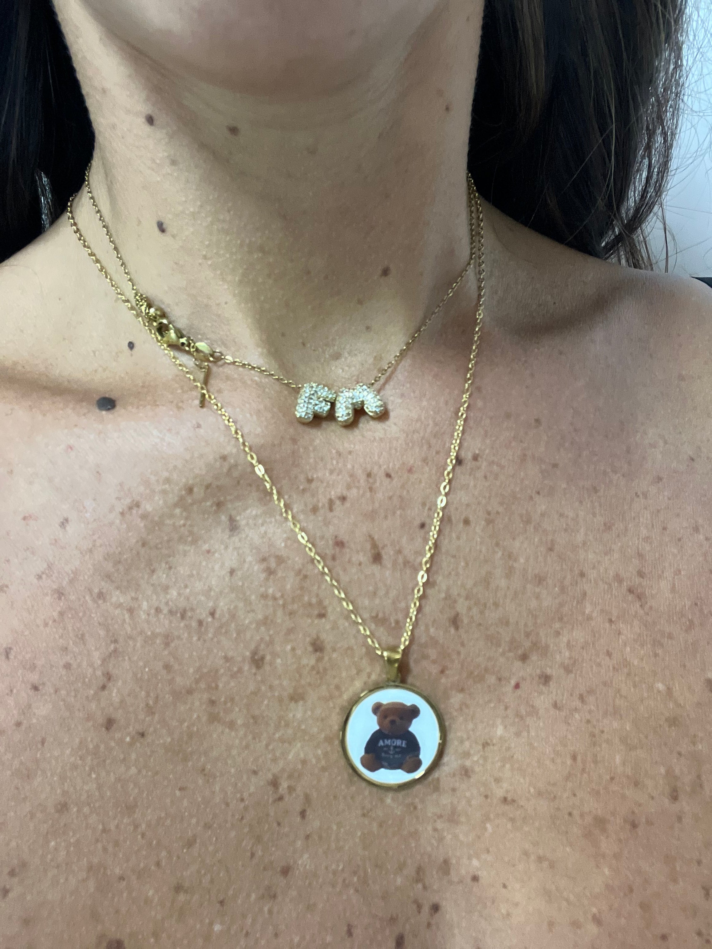 Collanina Teddy Amore