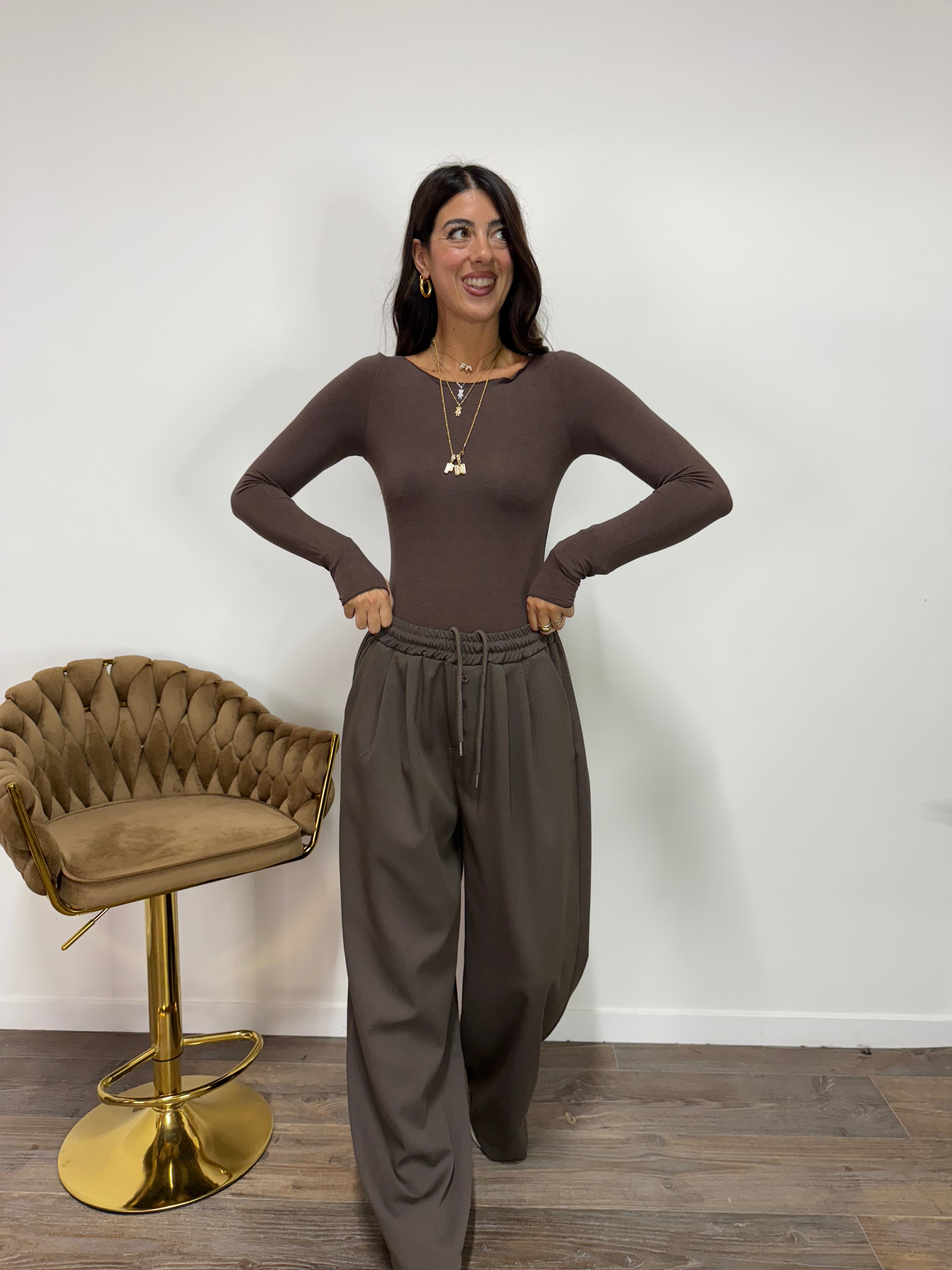 Pantalone Noa Marrone