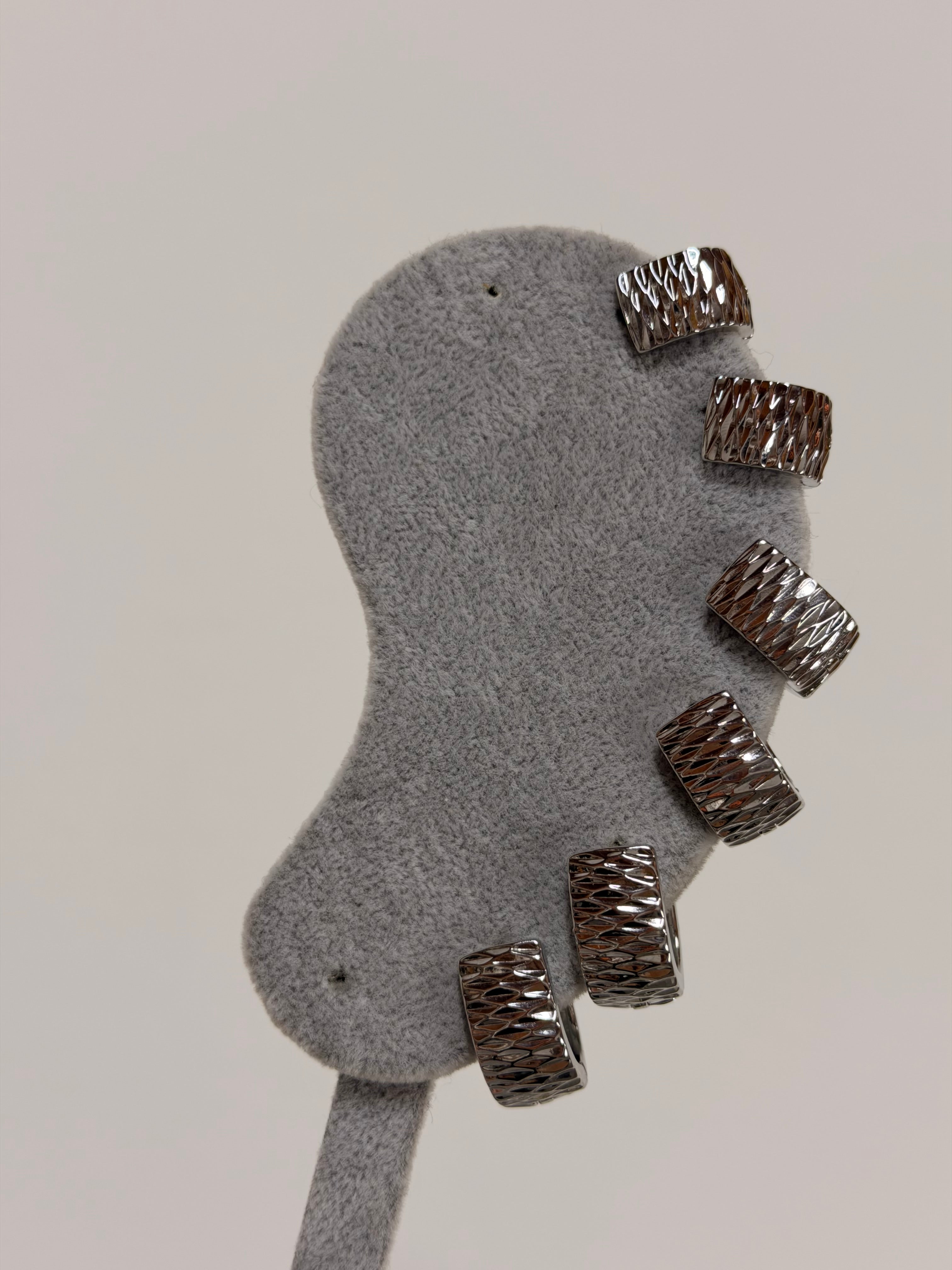 Set Hoops Silver