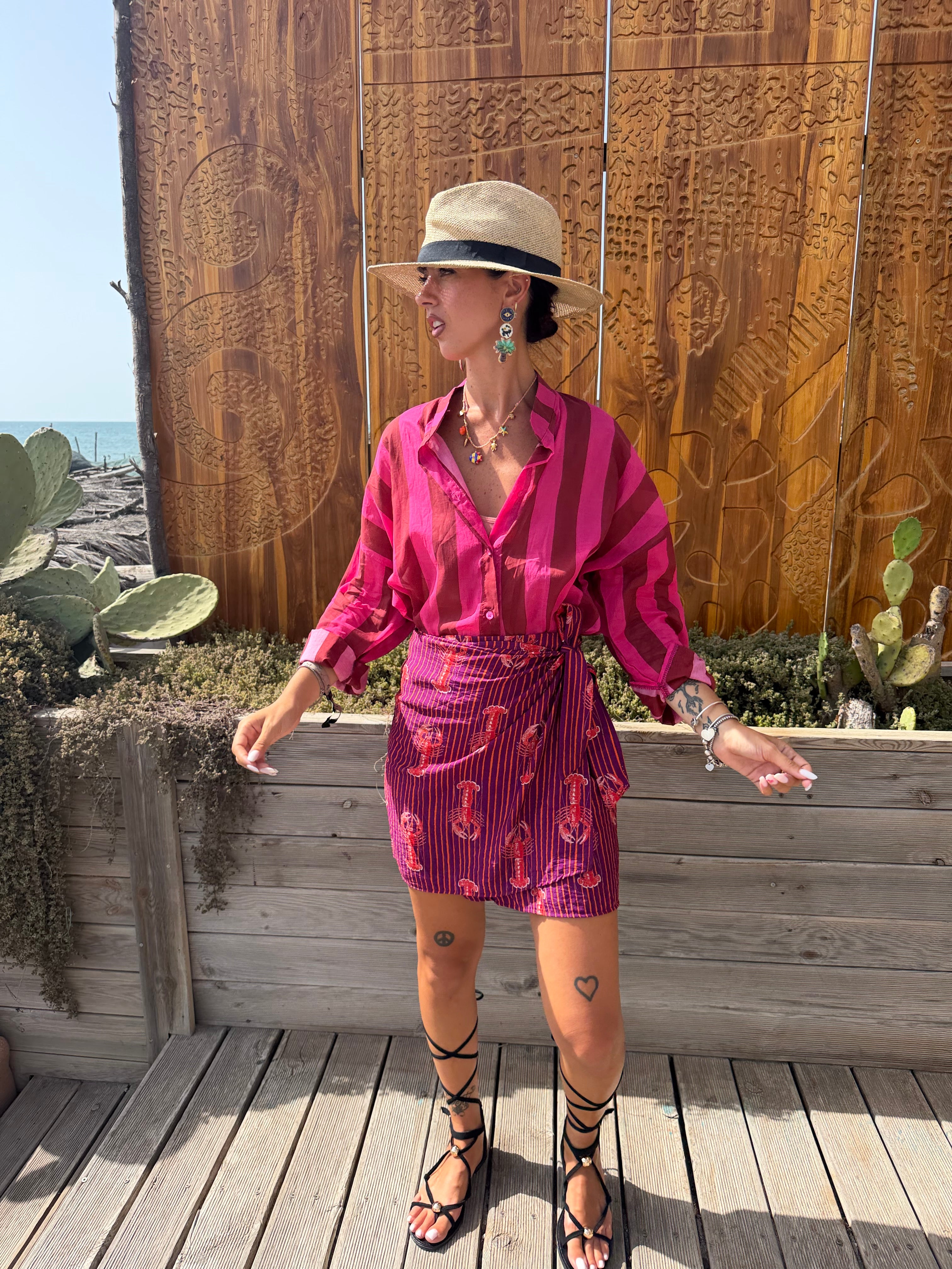 Camicia Candy Fucsia