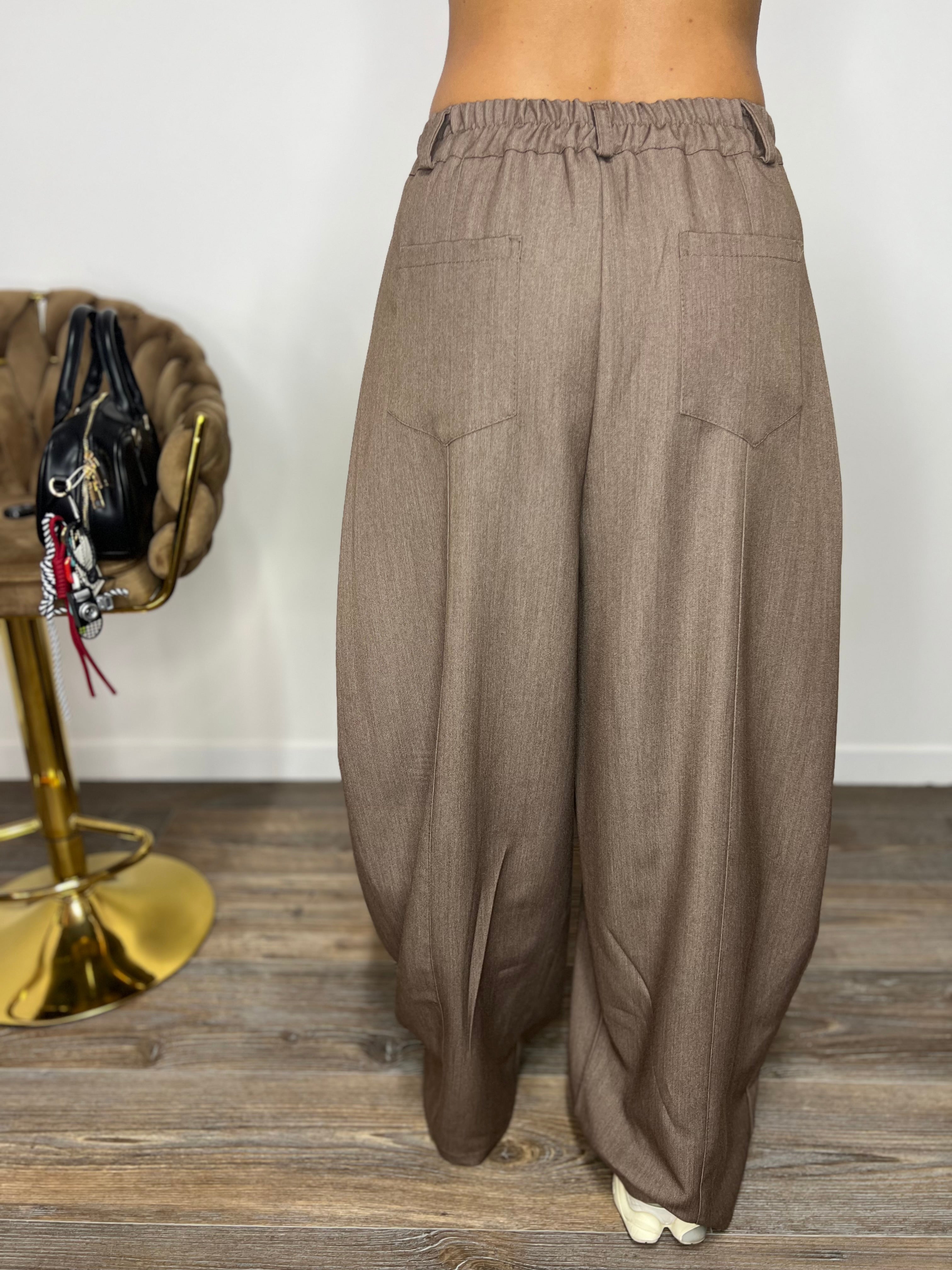 Pantalone Balloon Biscotto