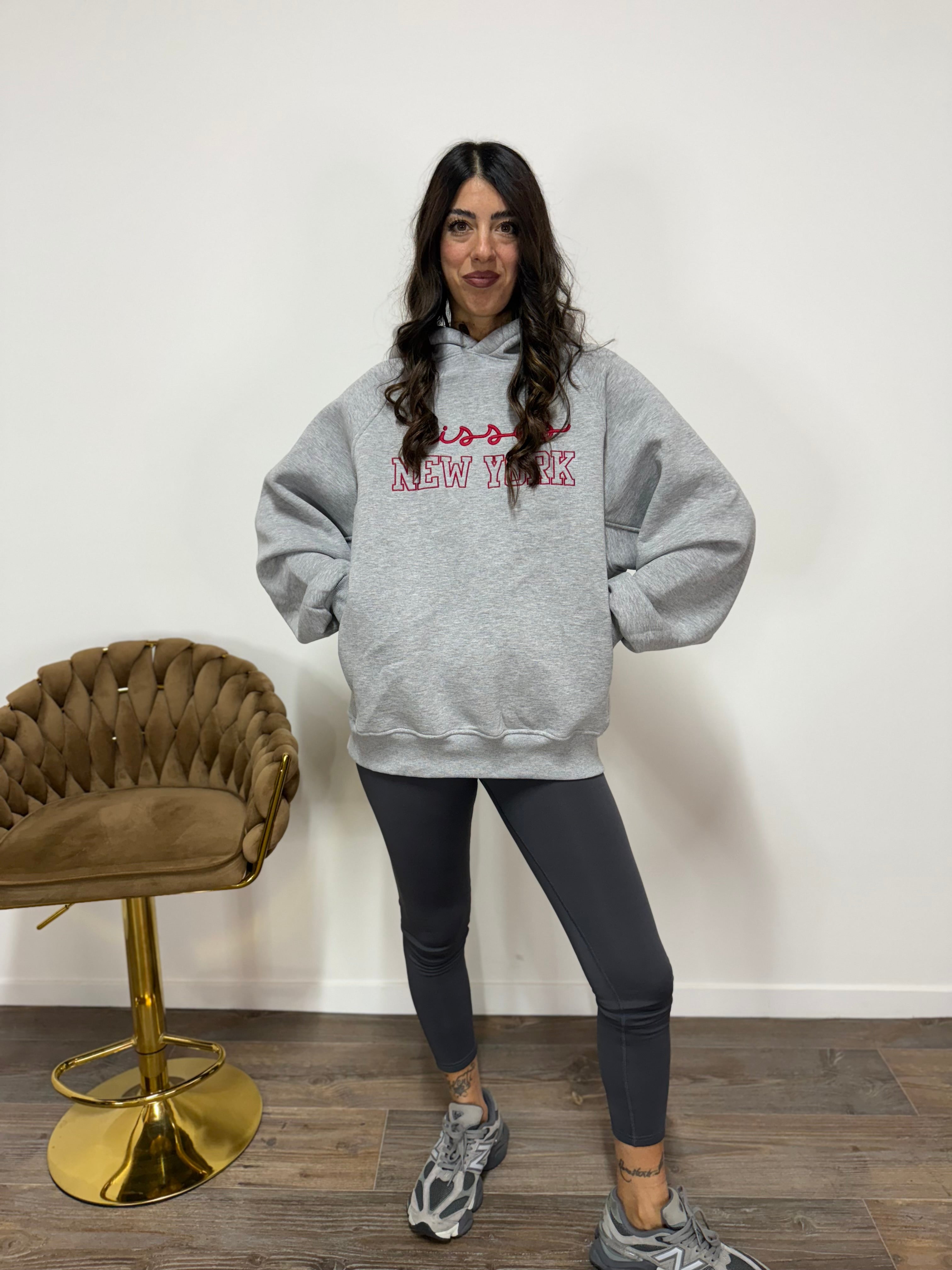 Felpa Kisses New York LUMINA