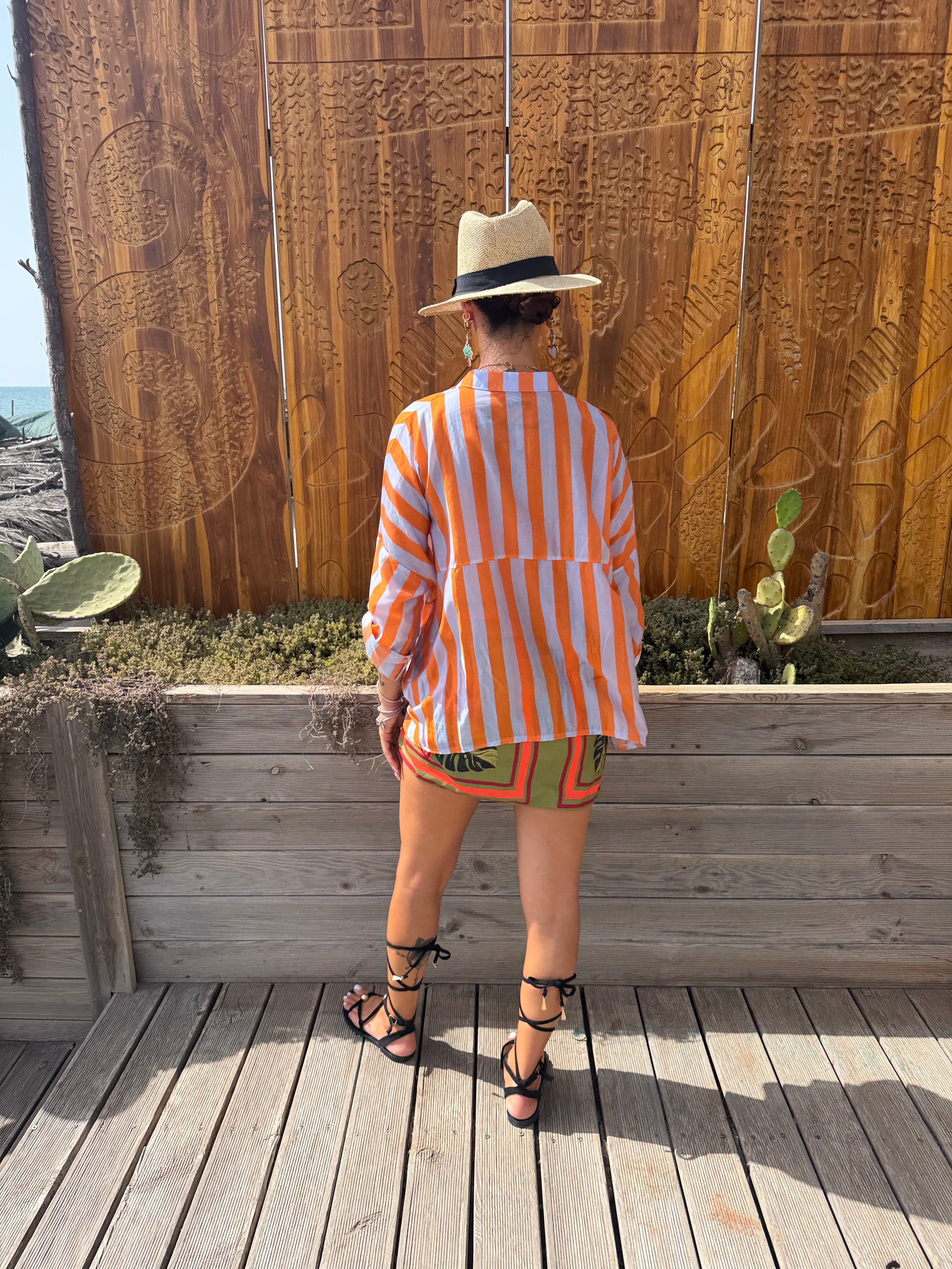 Camicia Candy Arancio