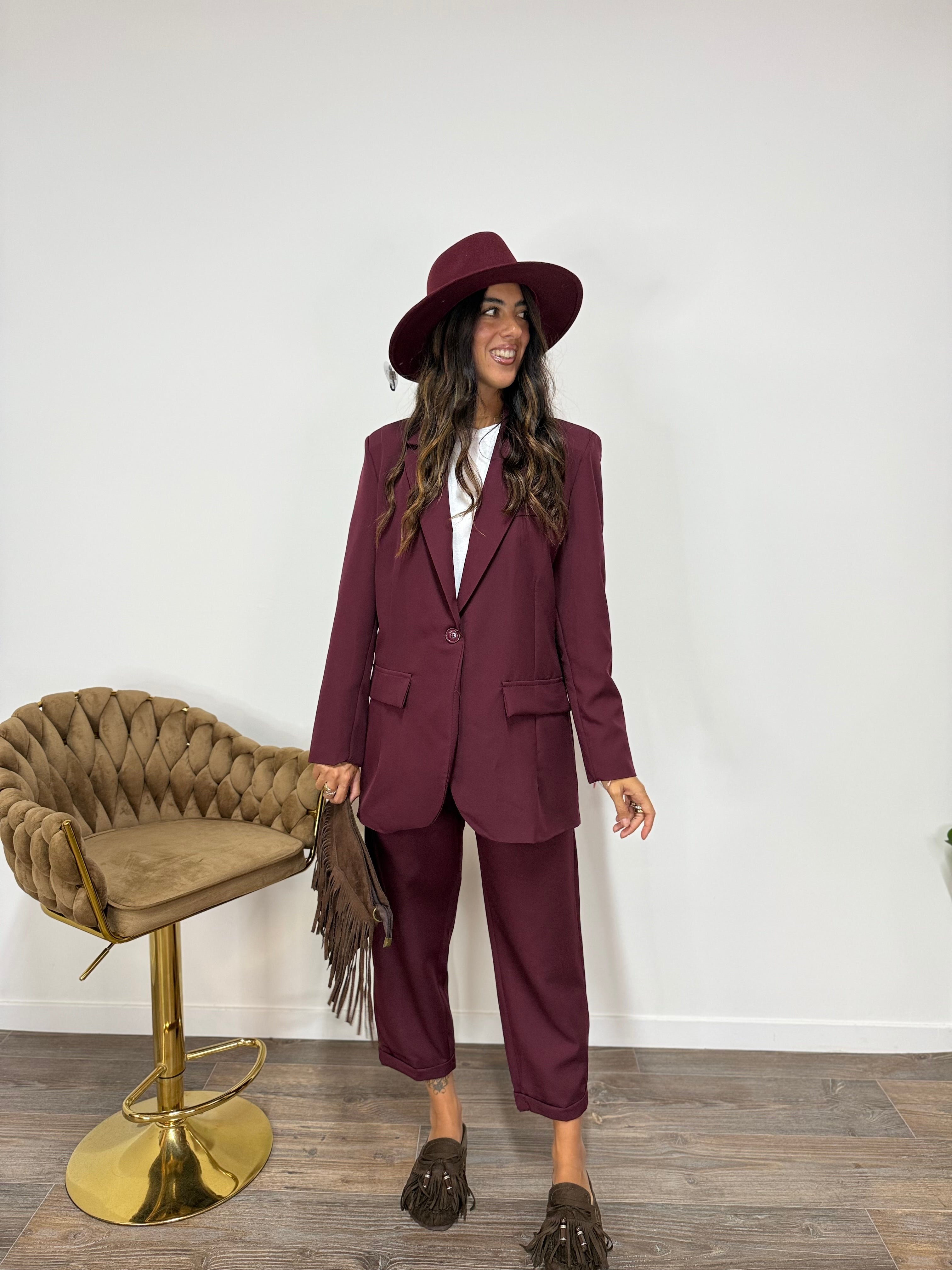 Tailleur Roma Prugna