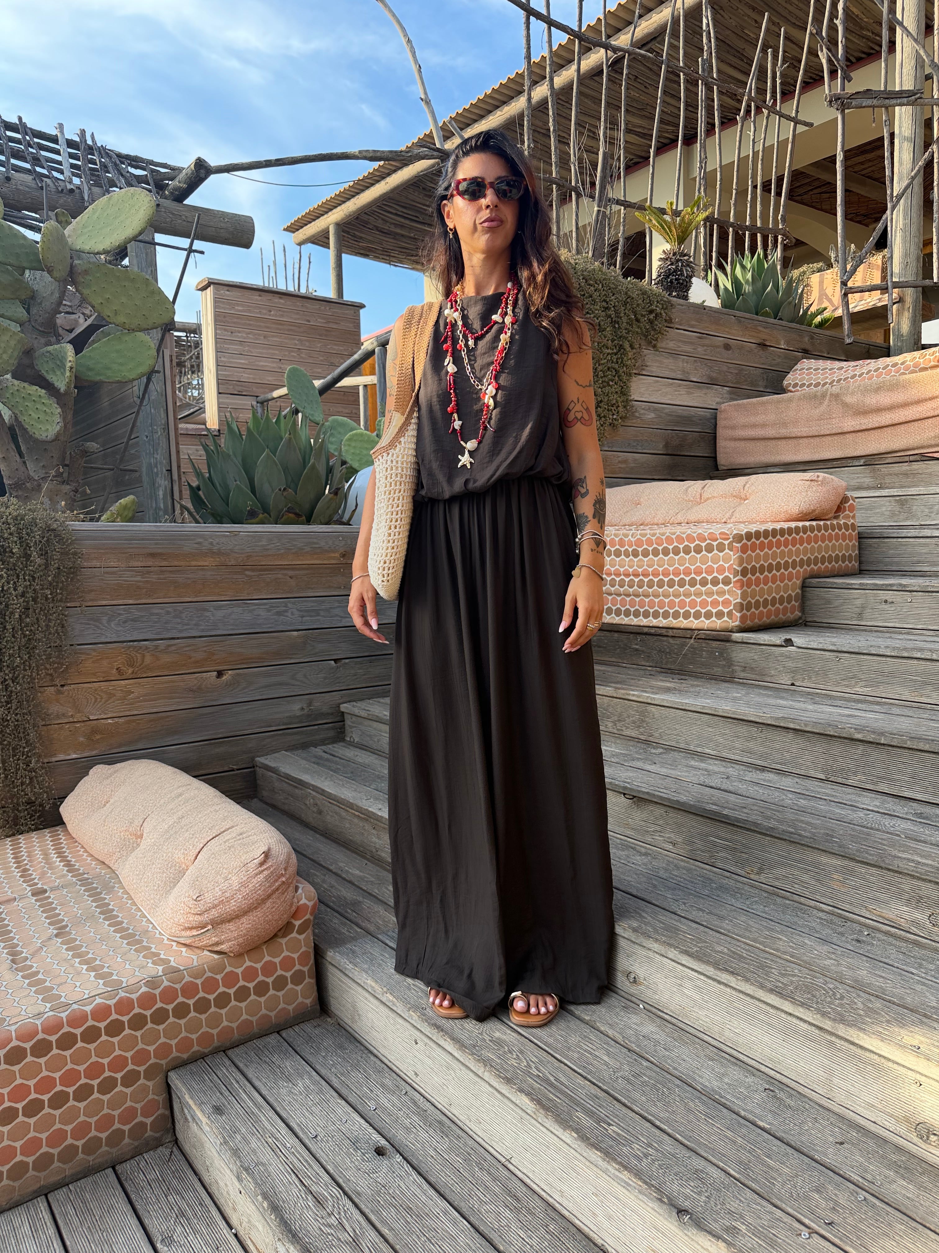 Jumpsuit Enea Marrone
