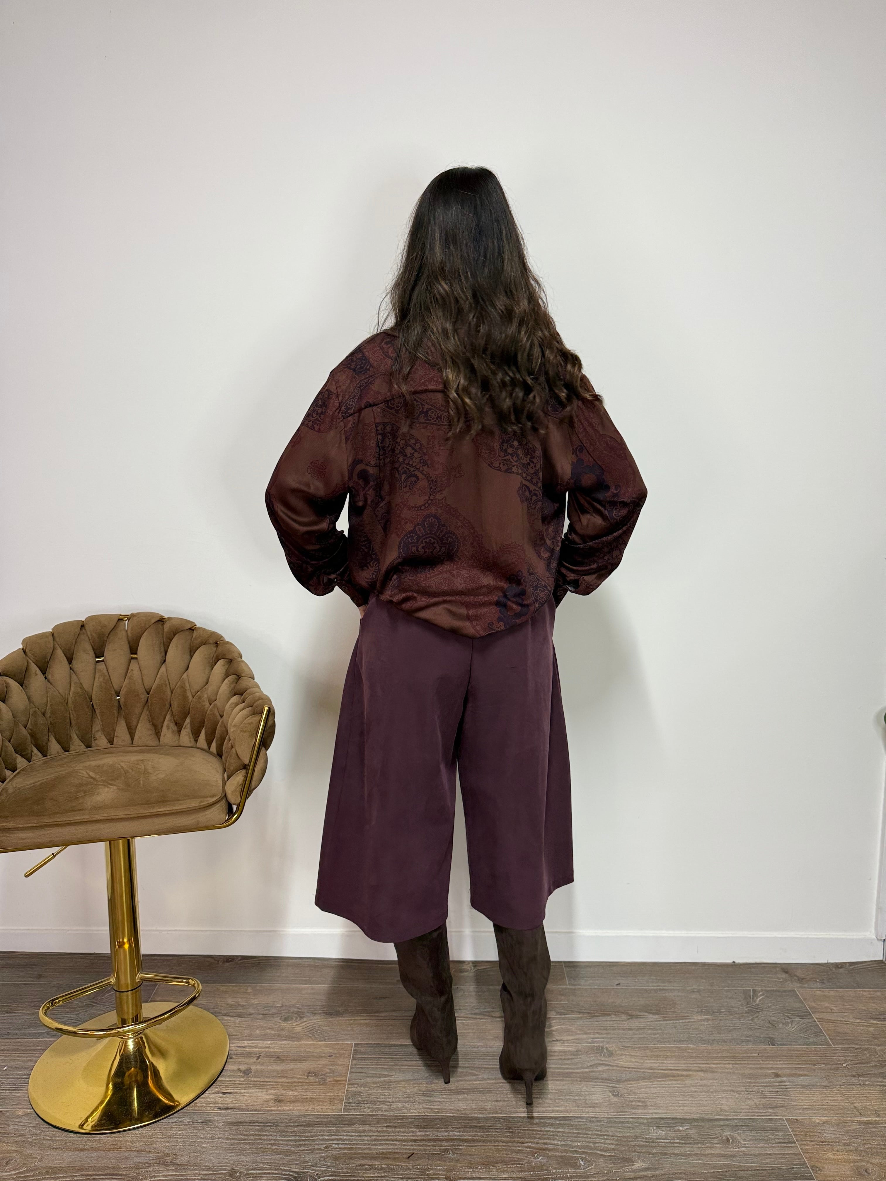 Bermudone Giant JUST WEST Prugna