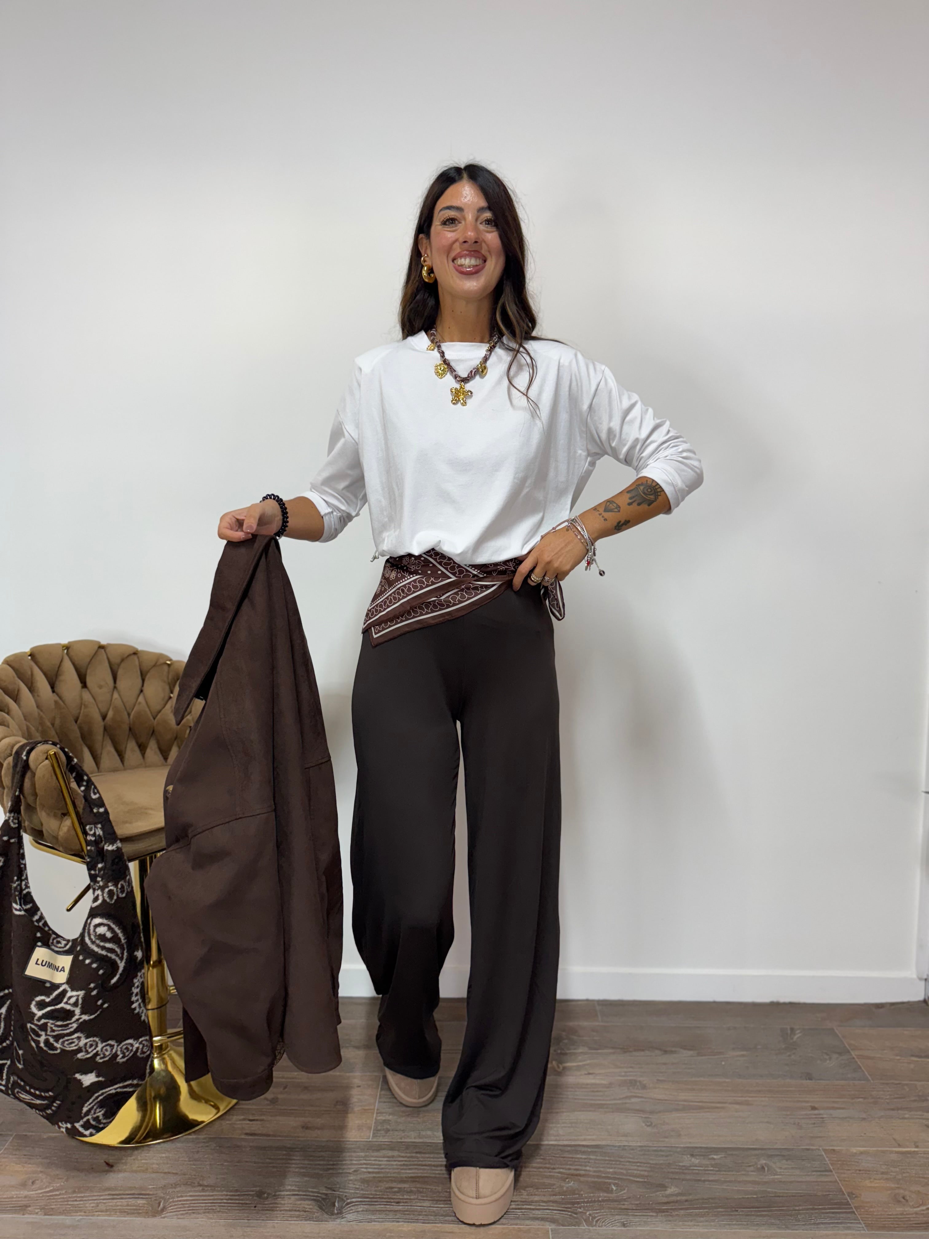 PantaLeggins Lovery Marrone