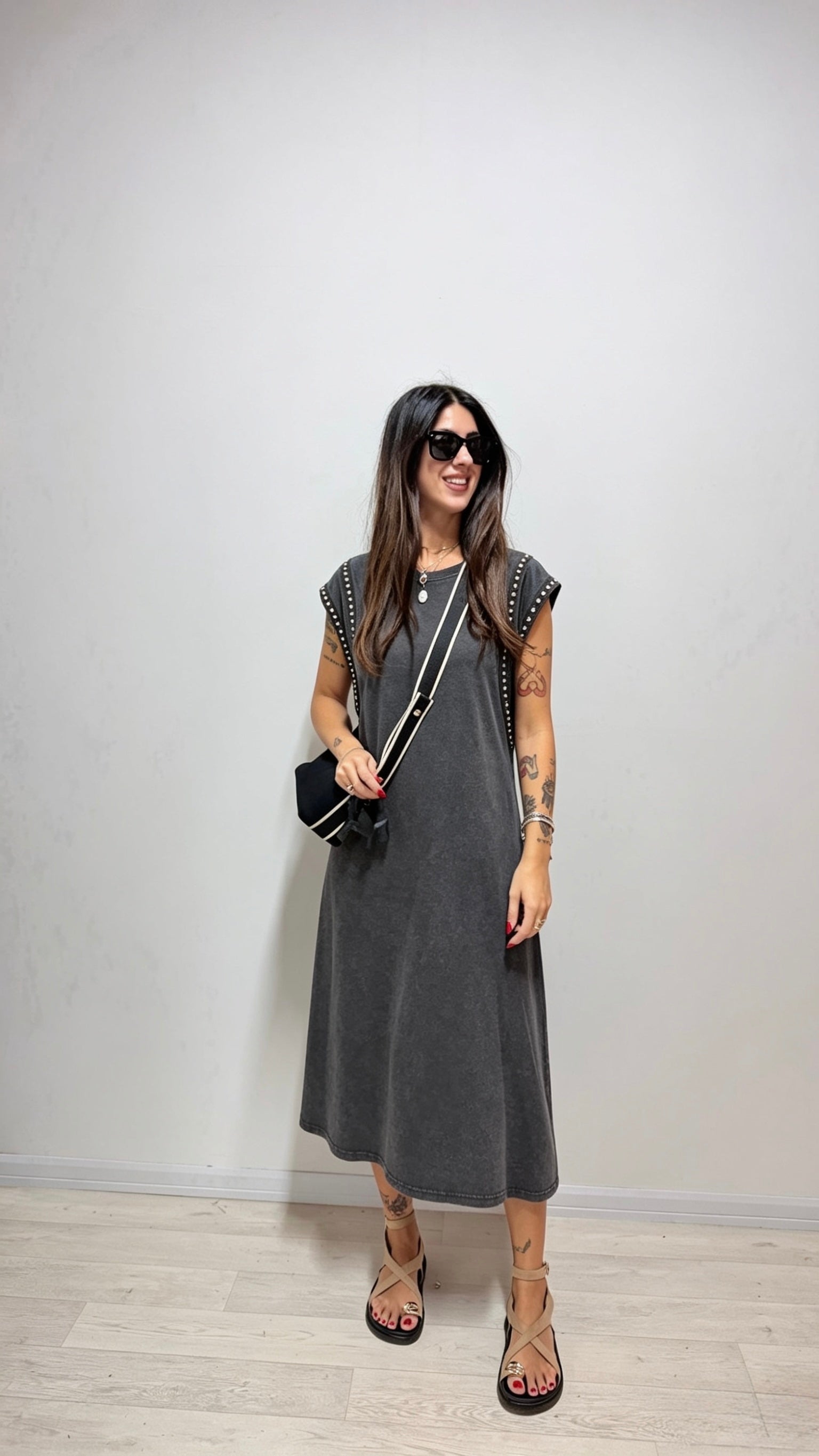 Abito Letty Grey