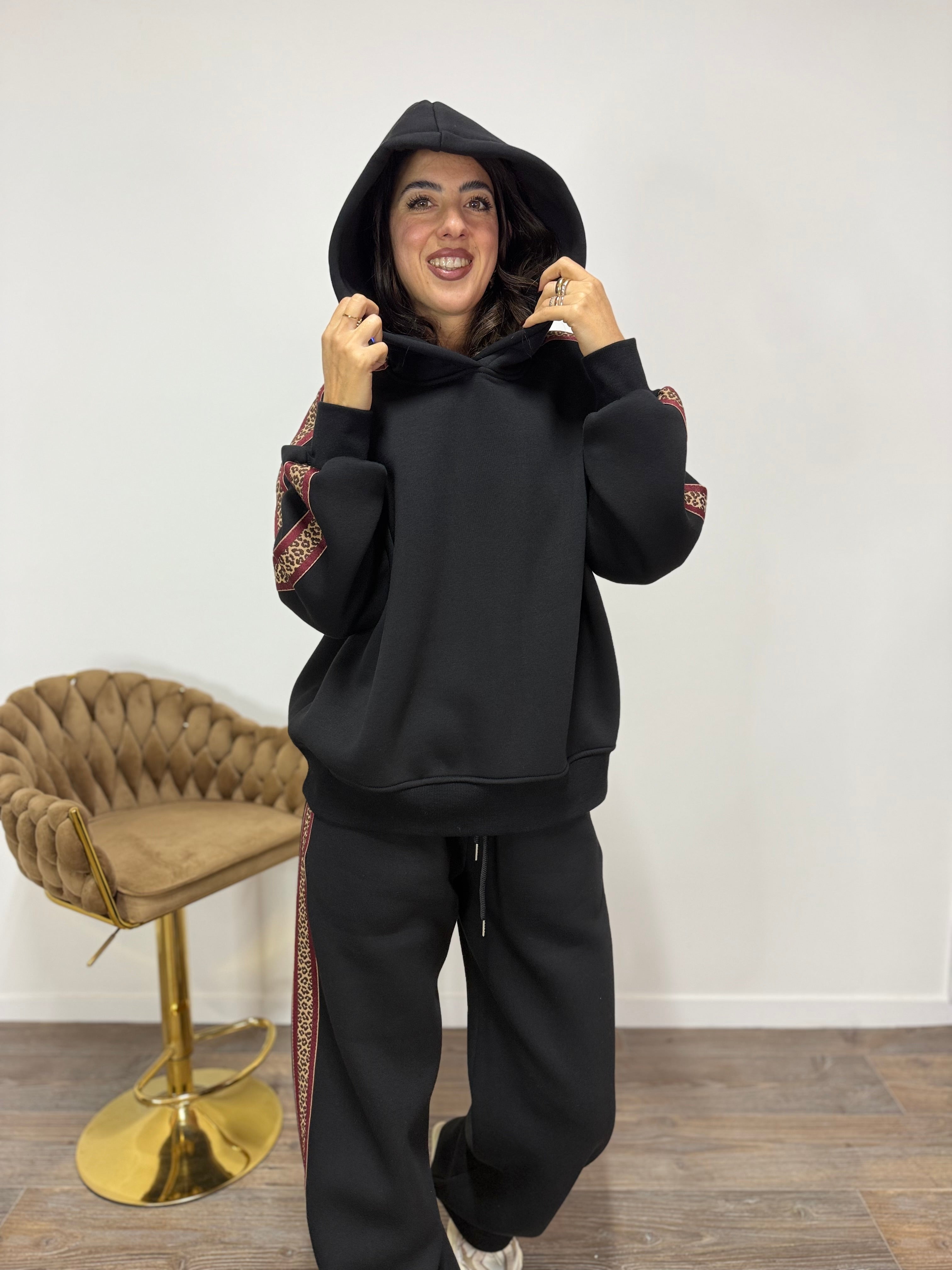 Felpa Ghepard LUMINA Black