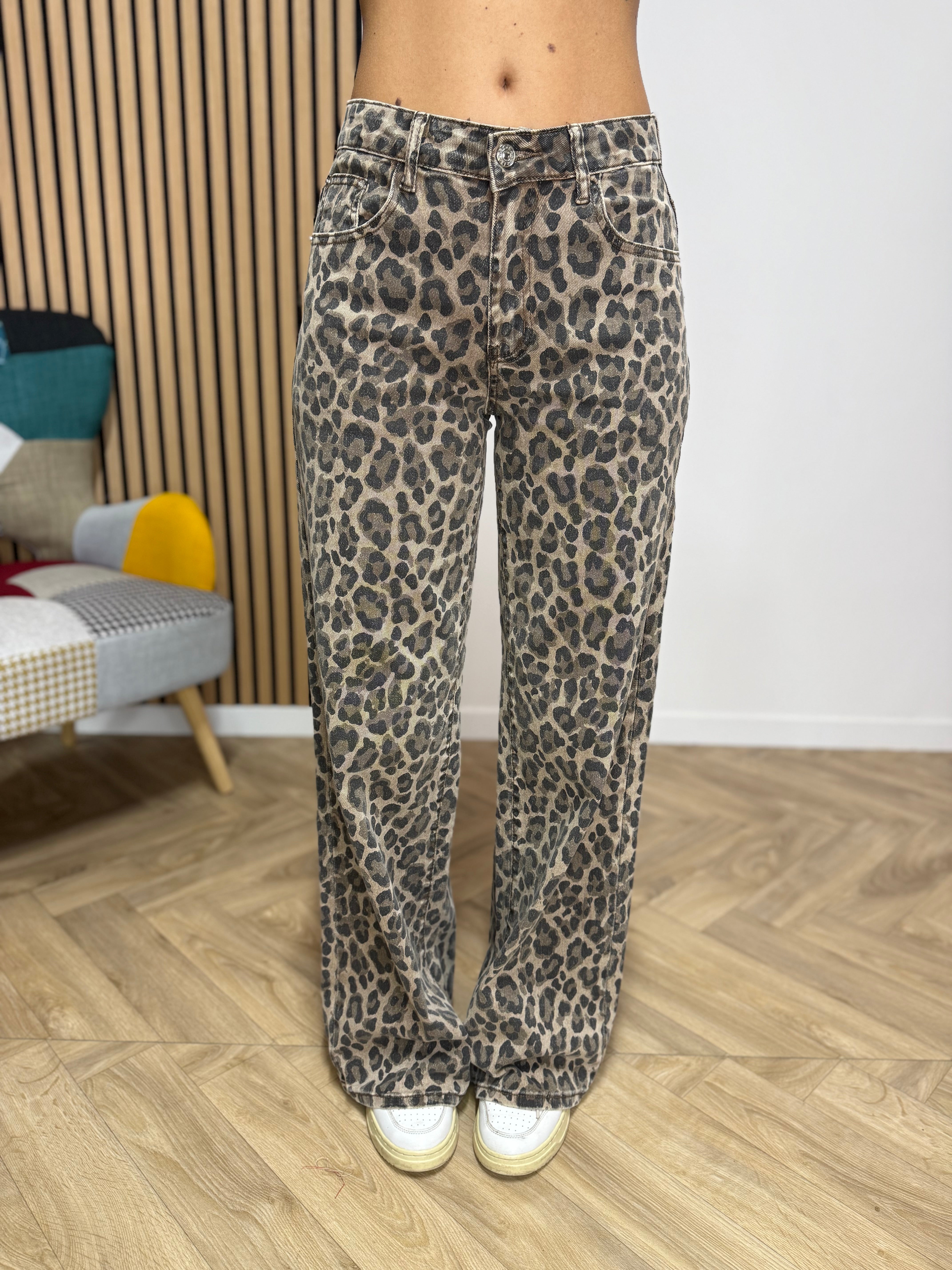 Jeans Leopard