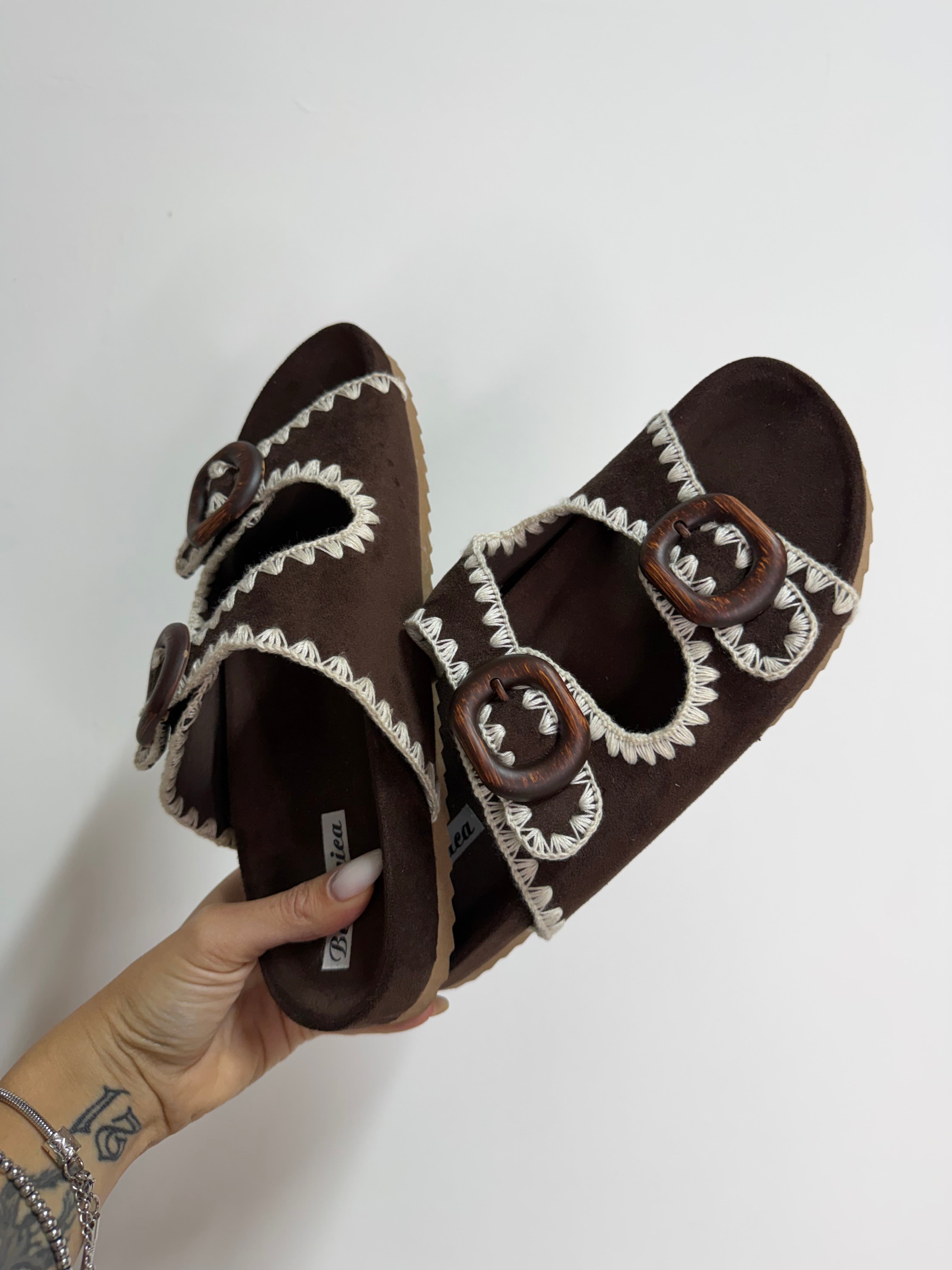Ciabattina Sofy Brown