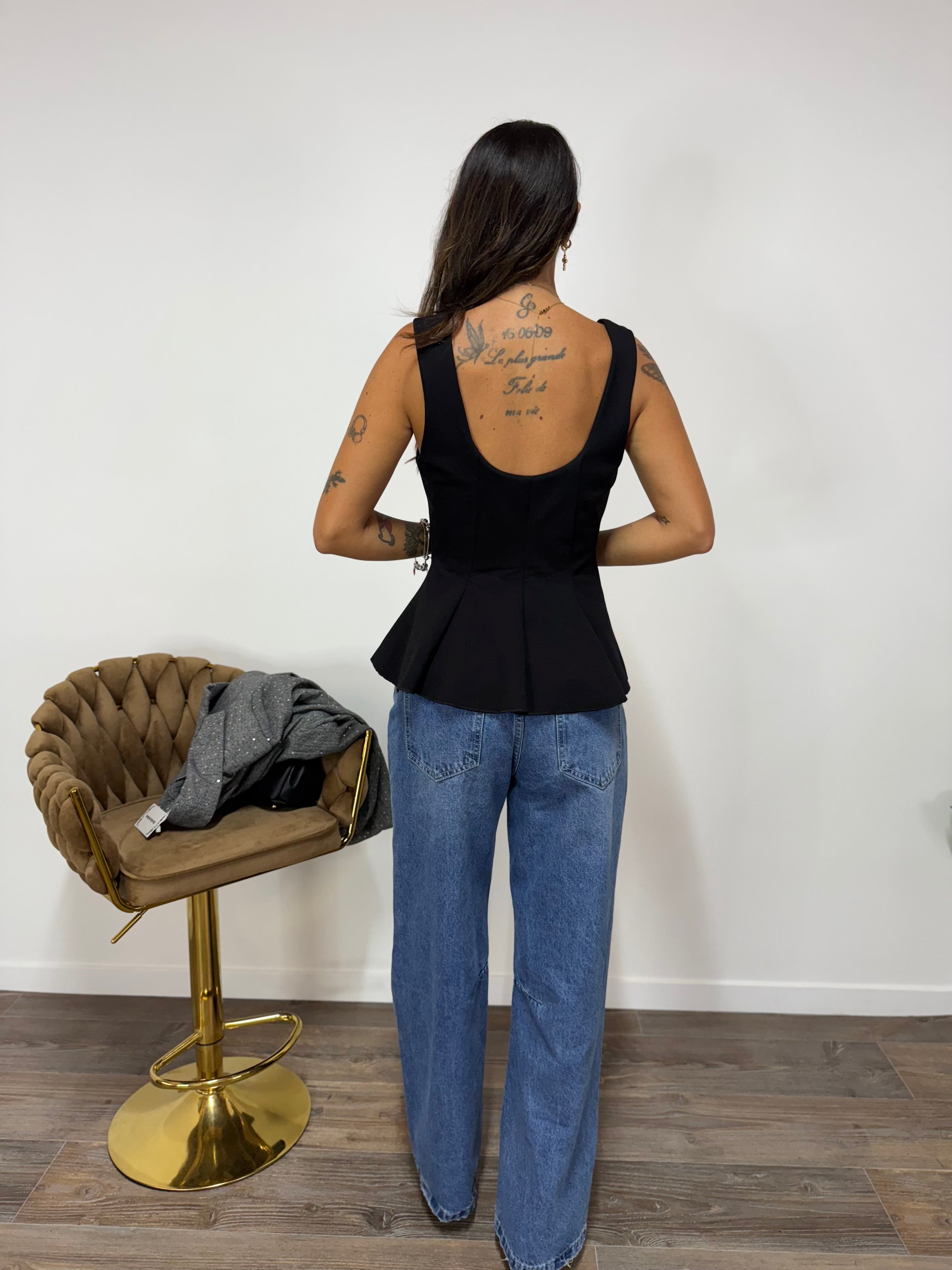Top Sandy Black
