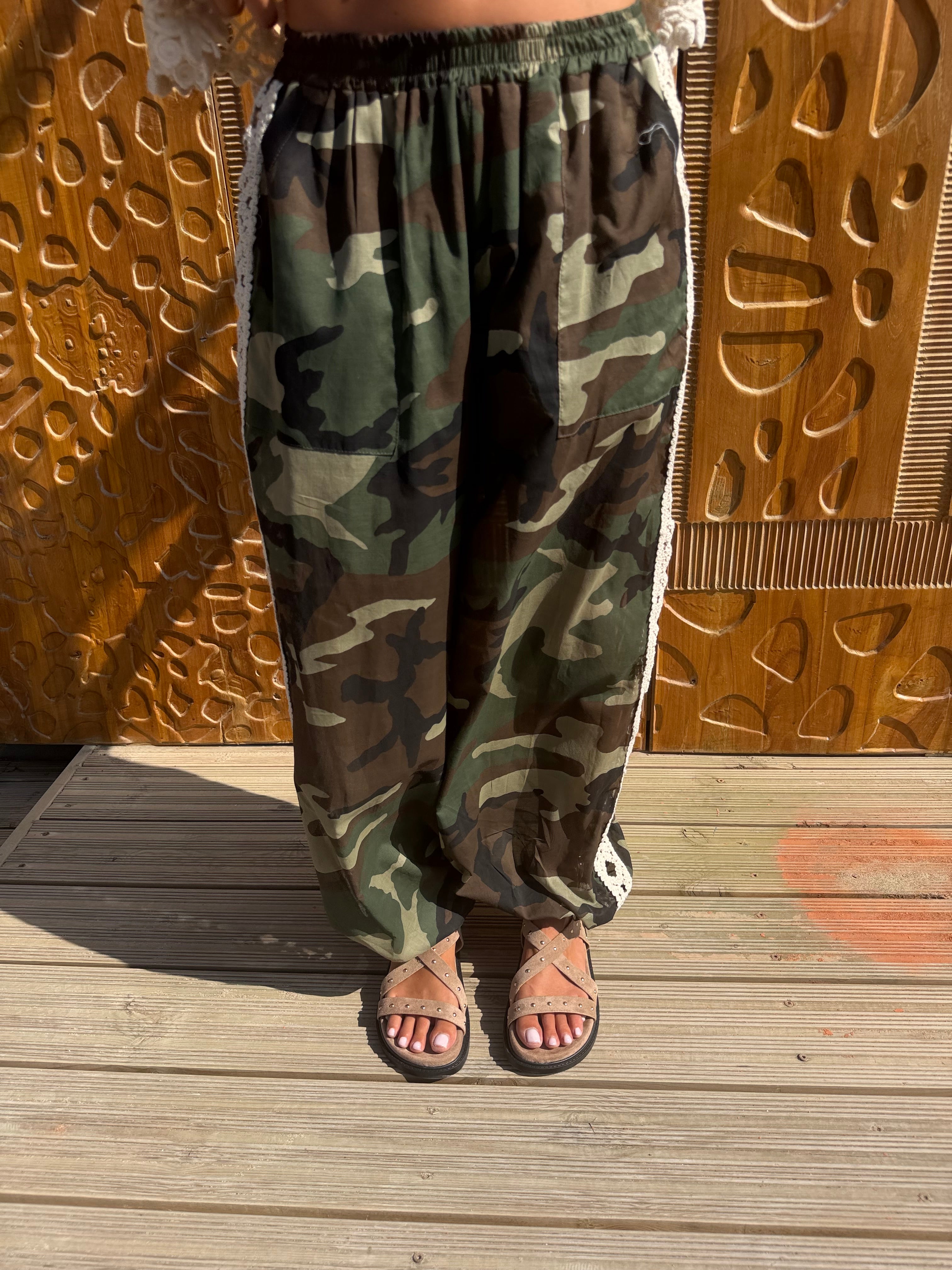 Pantalone Military Macrame Lumina