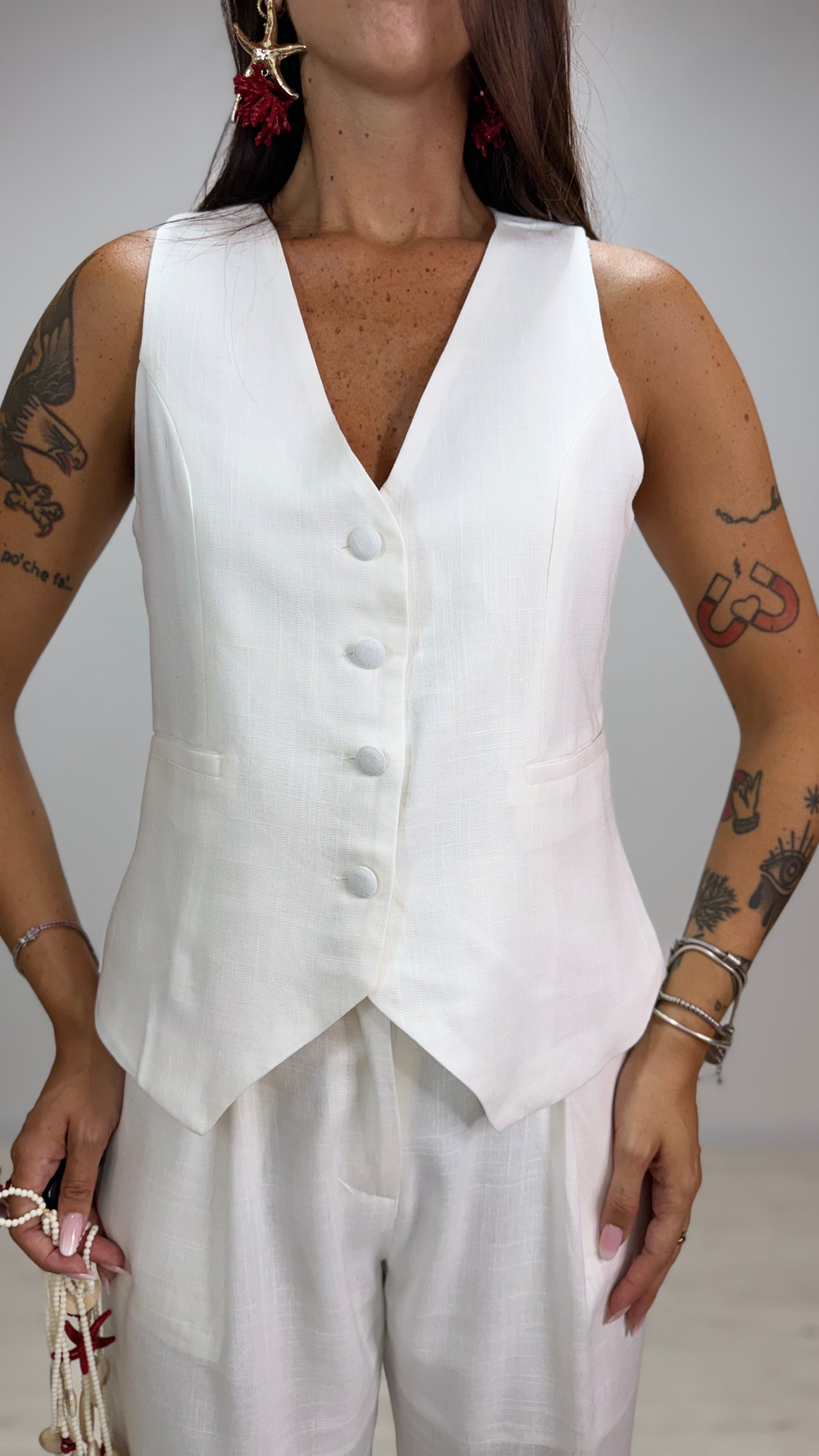 Tailleur Siviglia Bianco