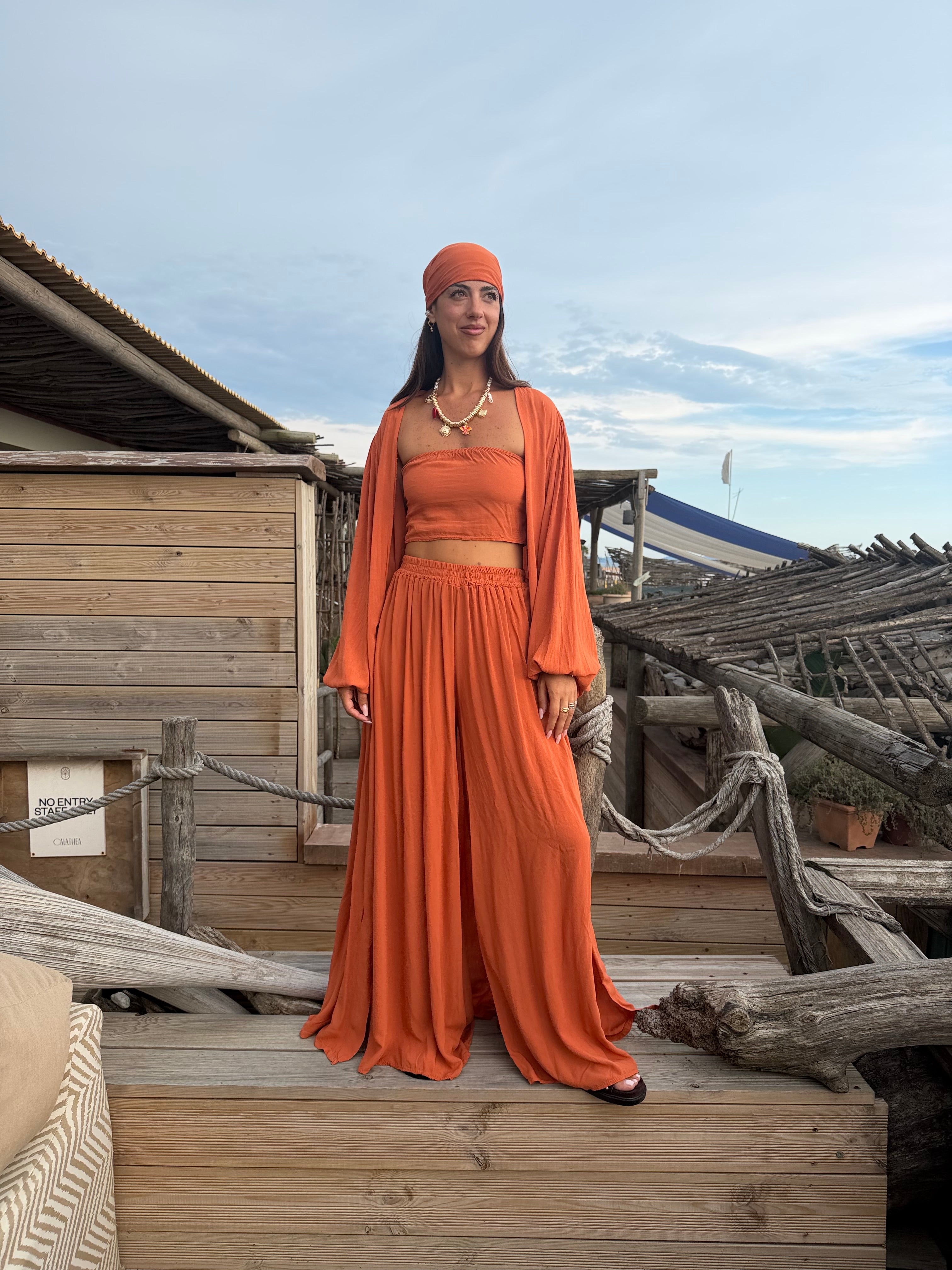 Coordinato Gitana Ruggine