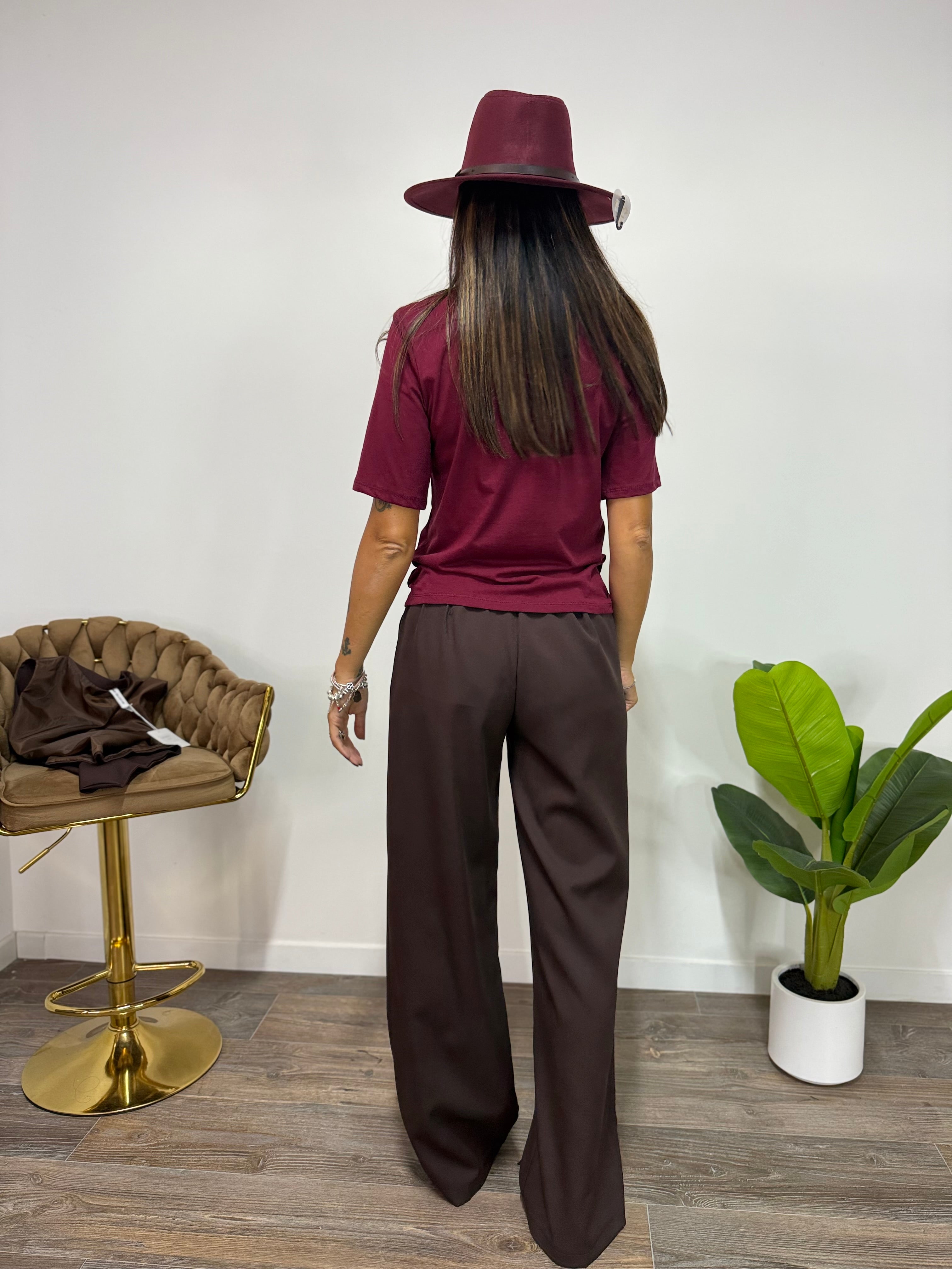T-Shirt Spallina Bordeaux