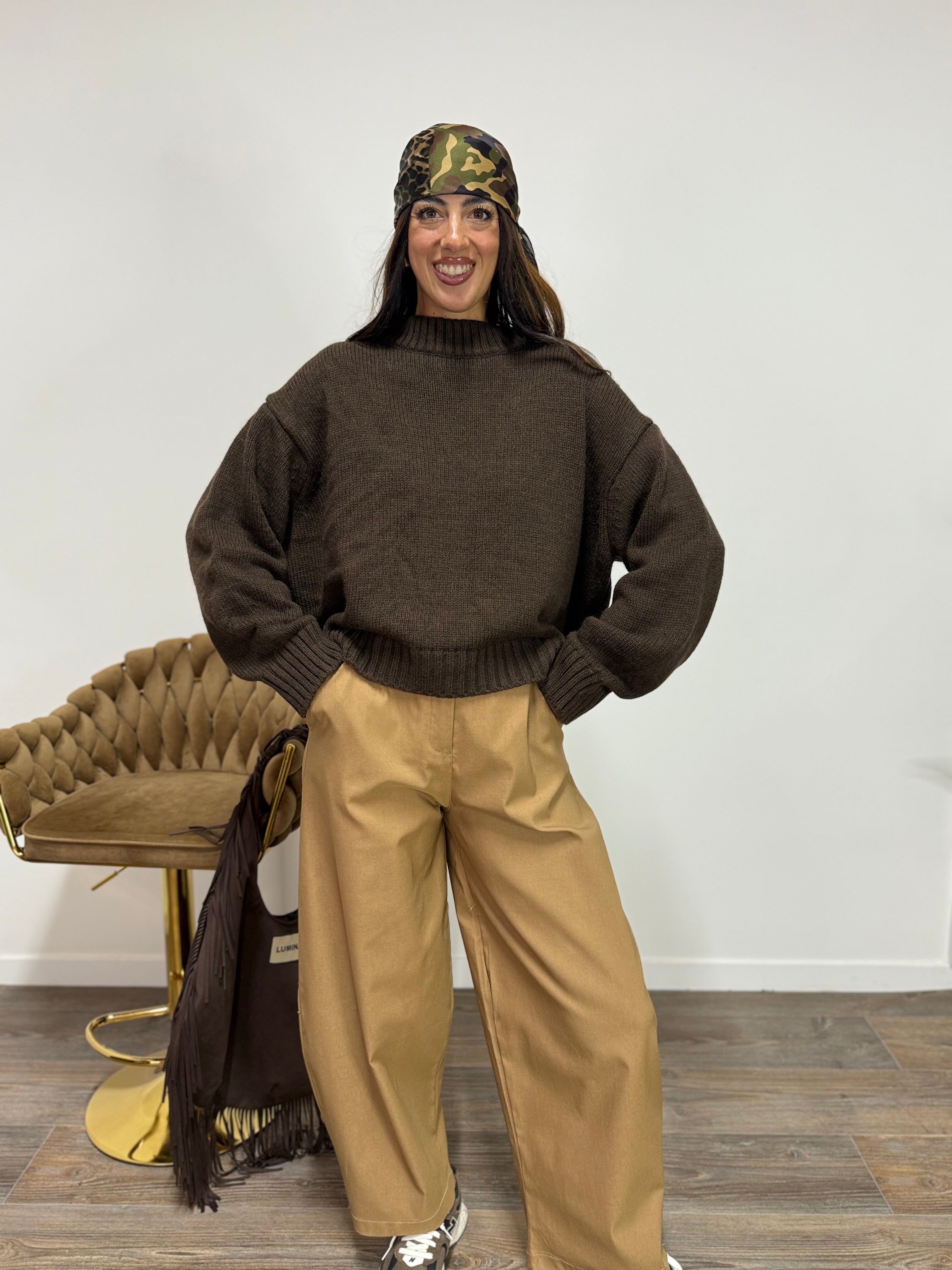 Pull Classic LUMINA Marrone