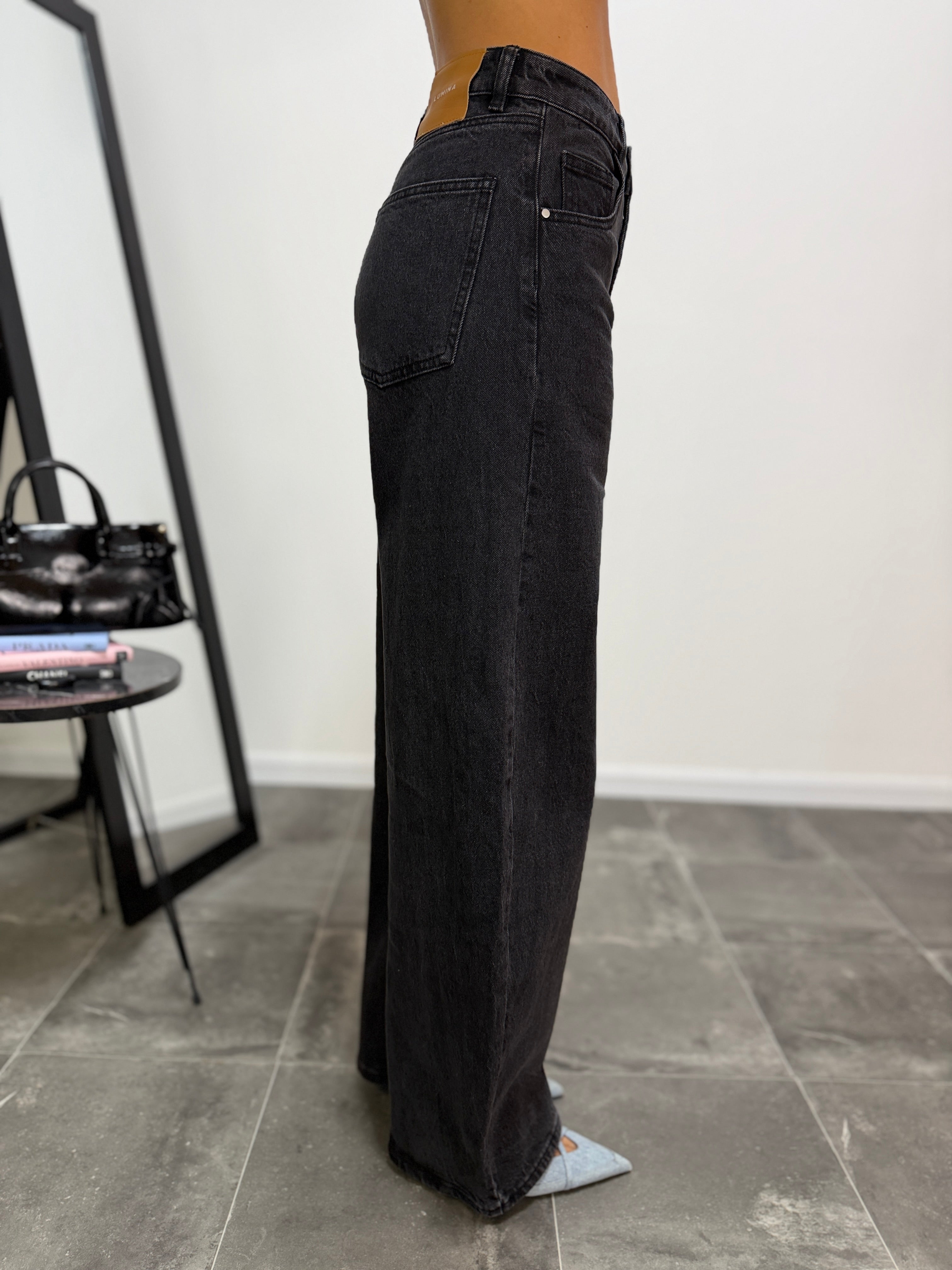 Jeans Black LUMINA
