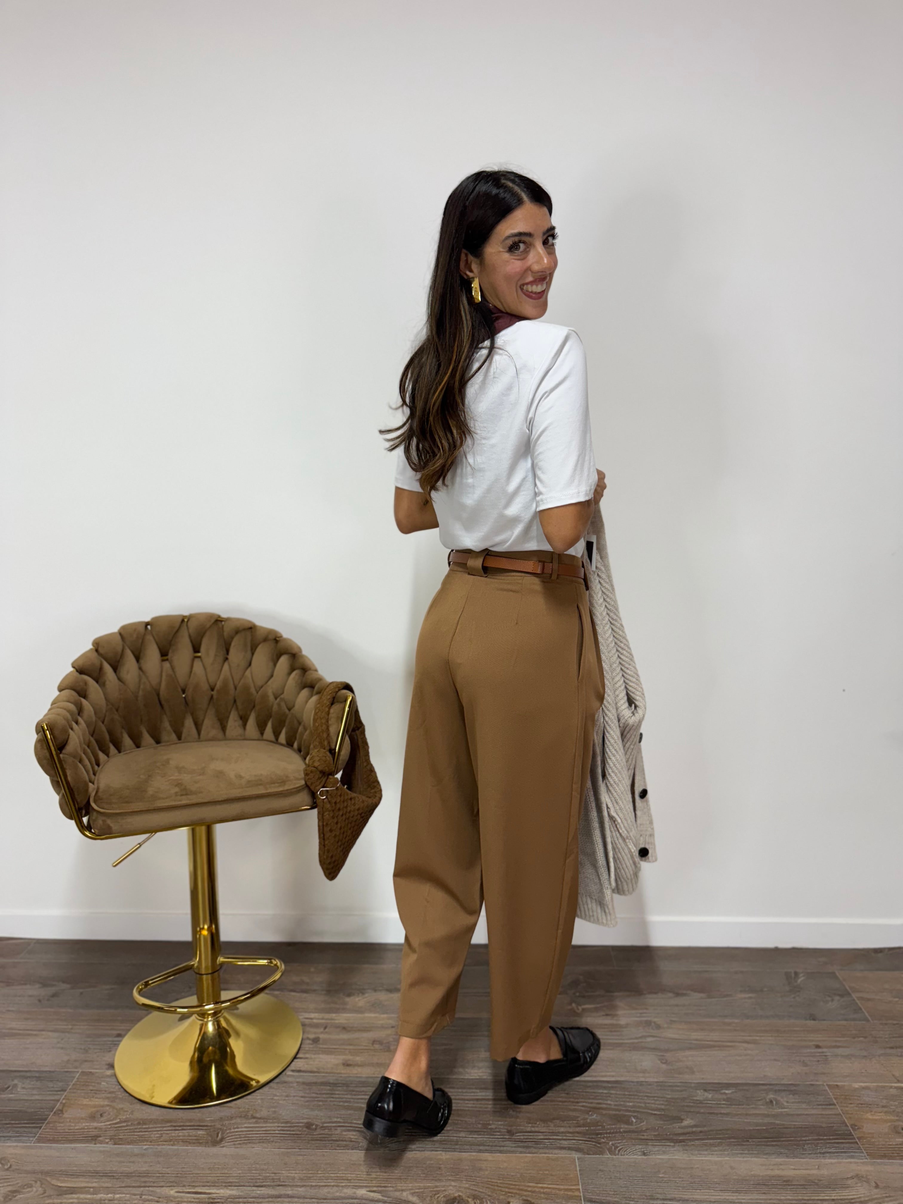 Pantalone Charme Cammello