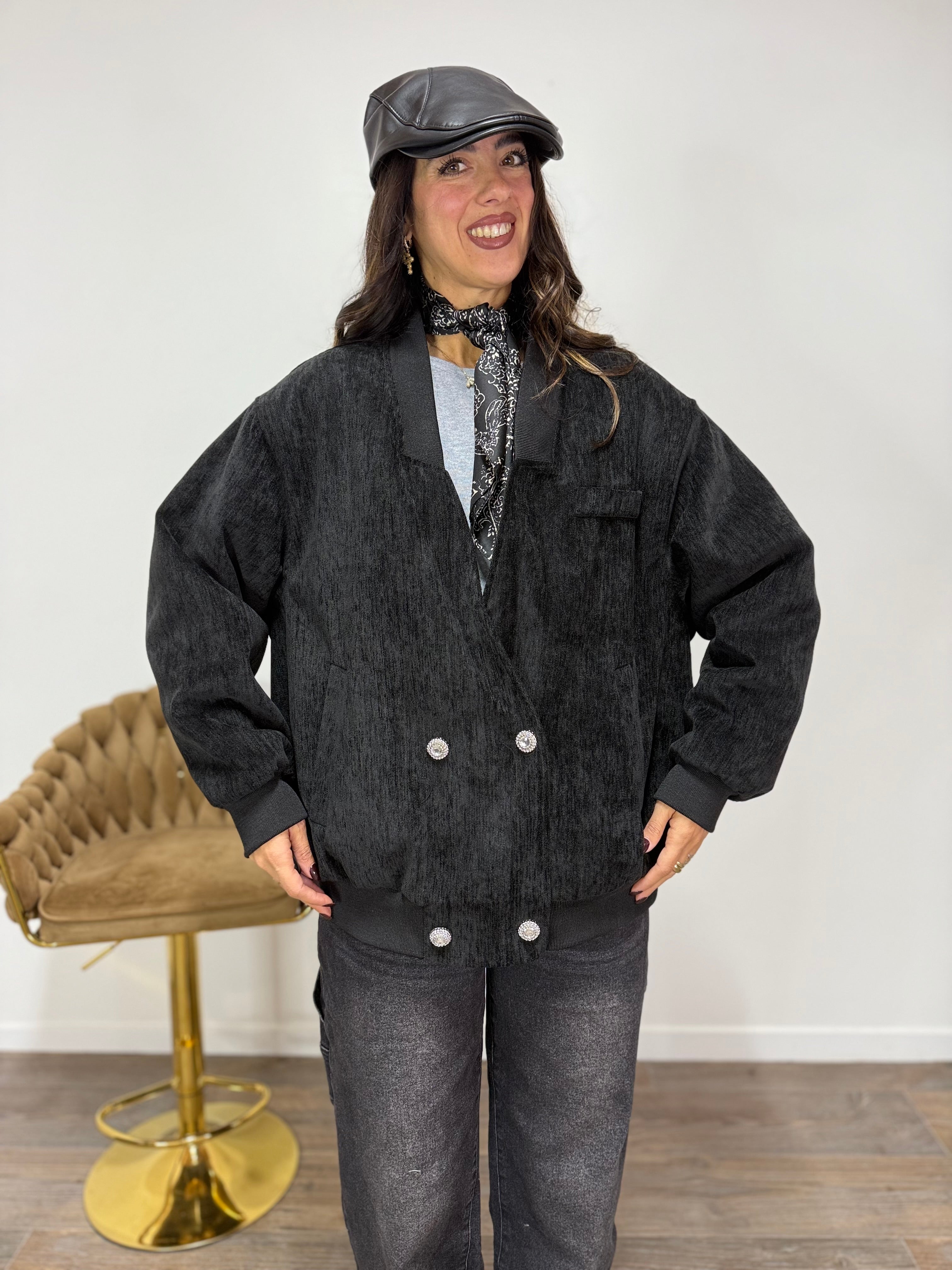 Giacca Ice Black LUMINA