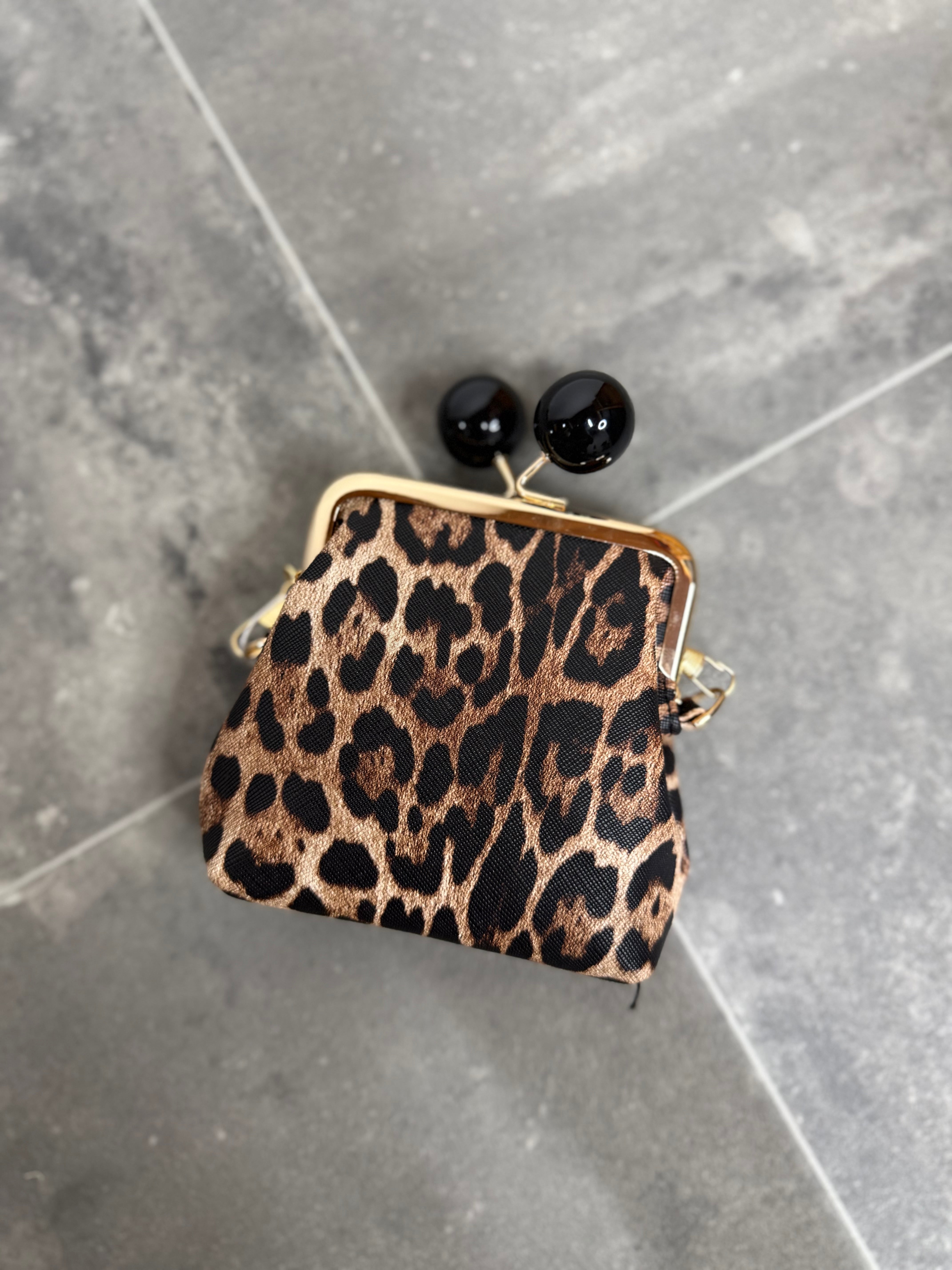 Mini Clutch Leopardata
