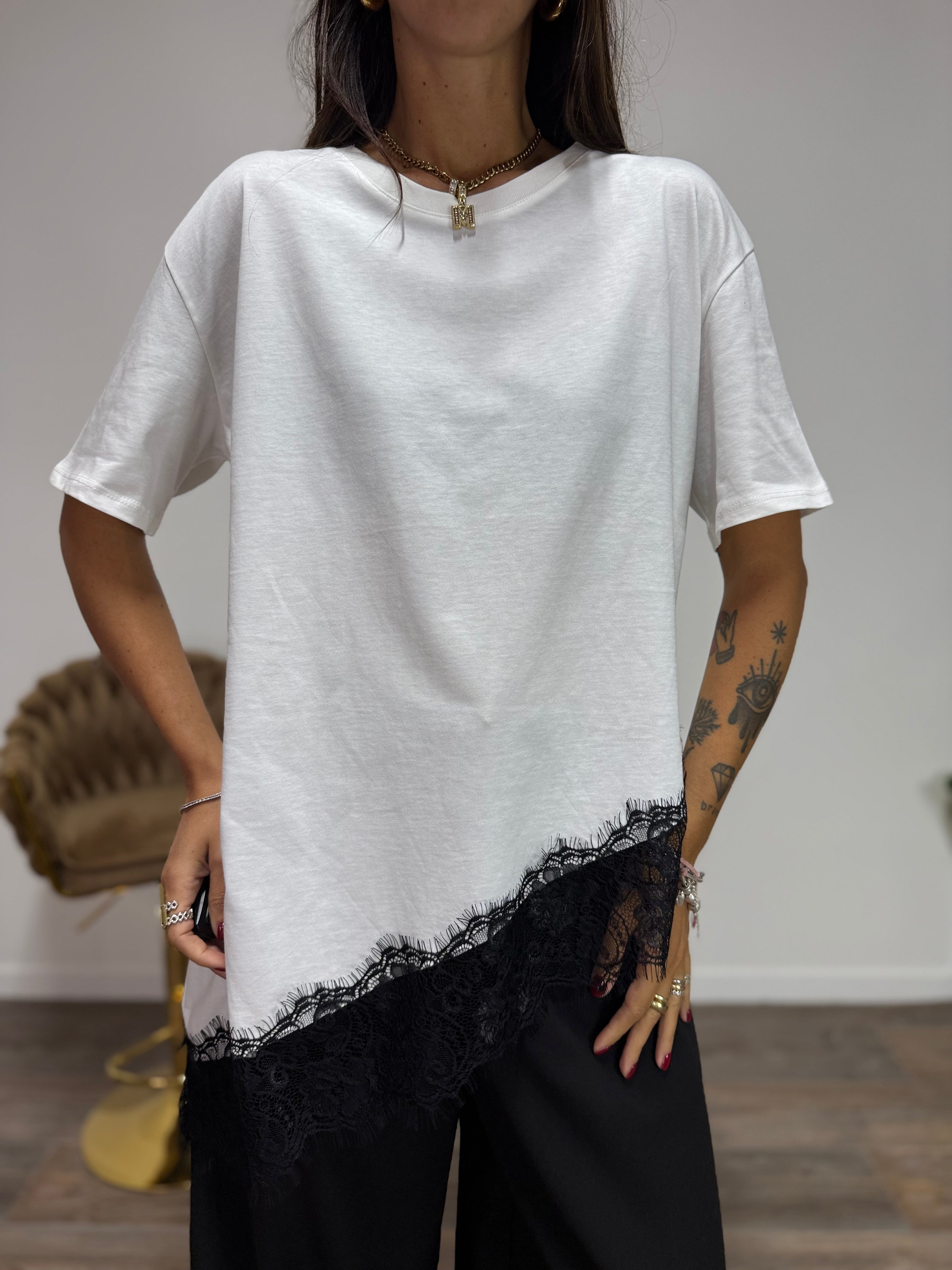 T-Shirt Lingerie LUMINA Bianca