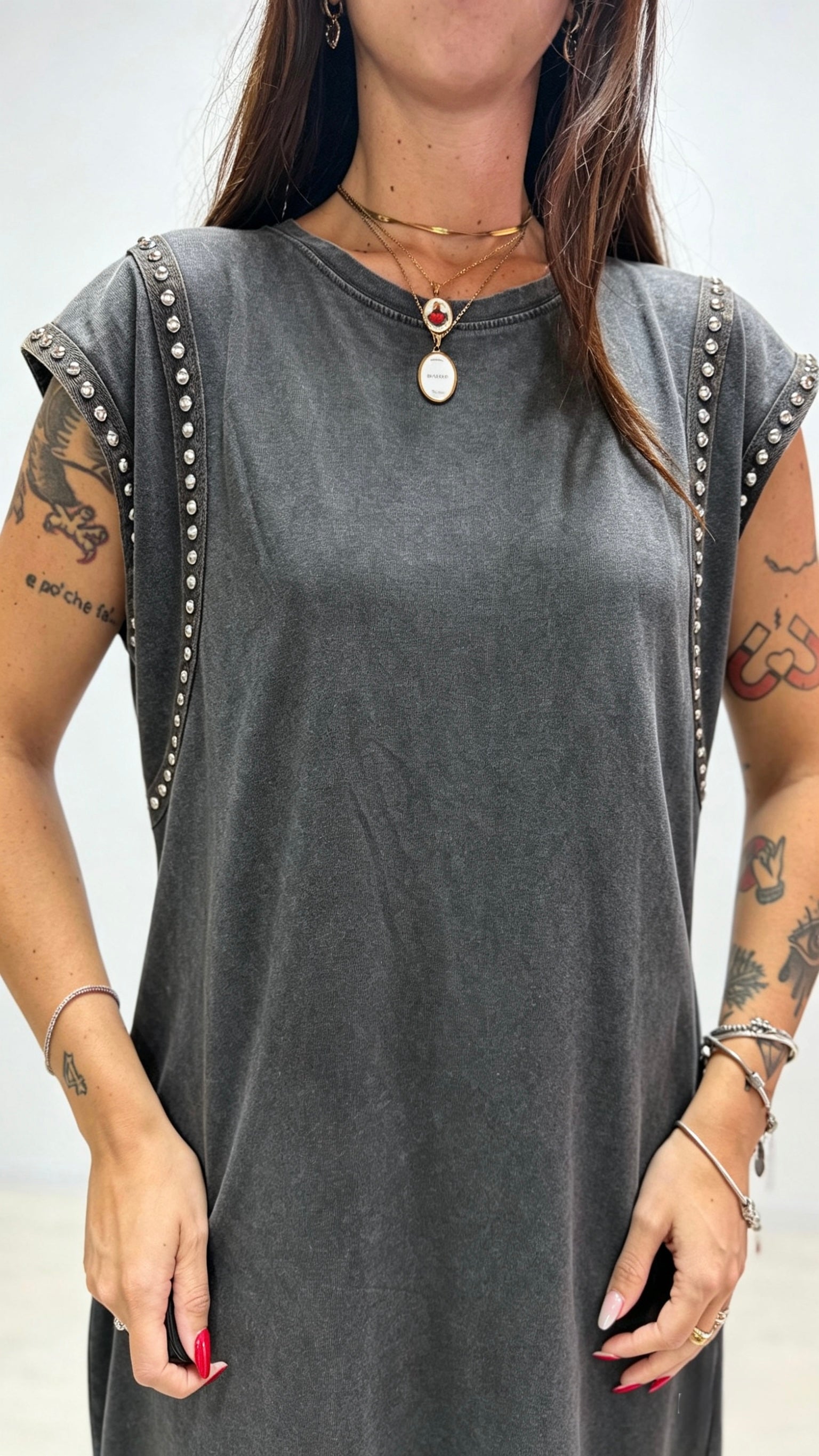 Abito Letty Grey