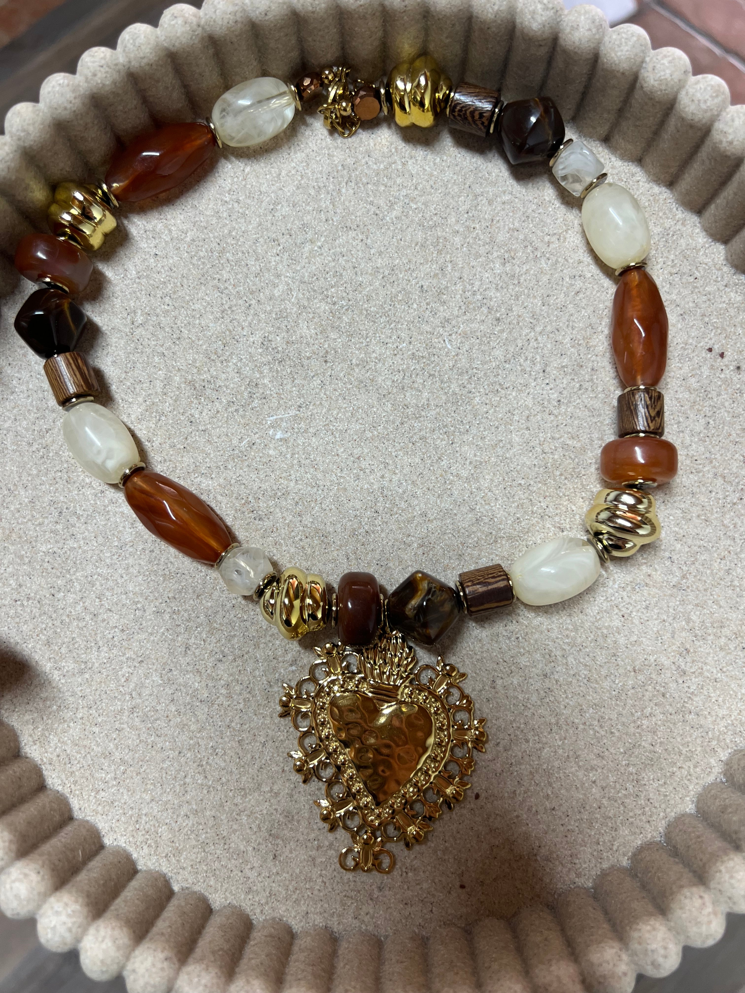Collana Big Cuore Sacro