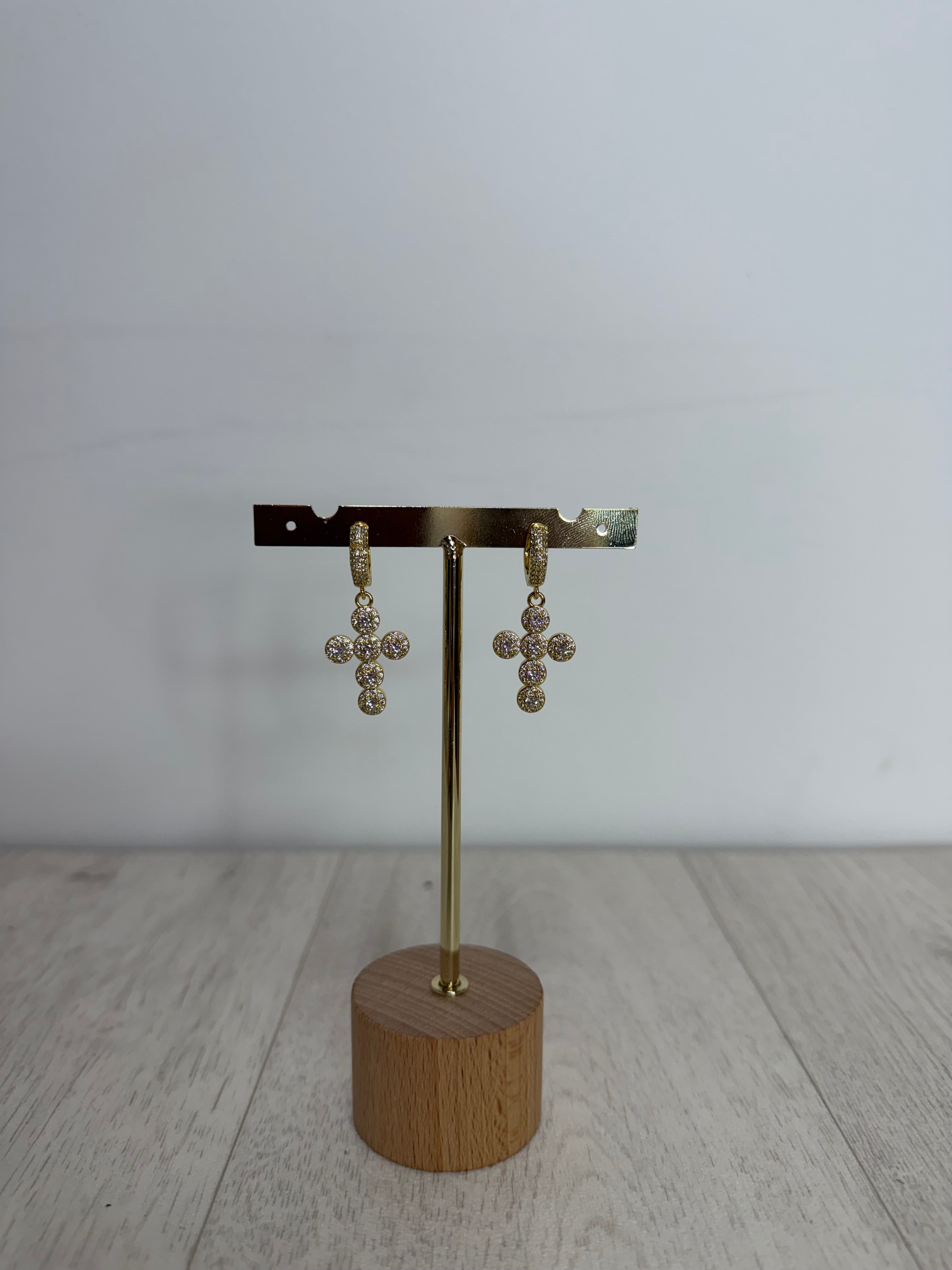 Orecchini Crocetta Gold