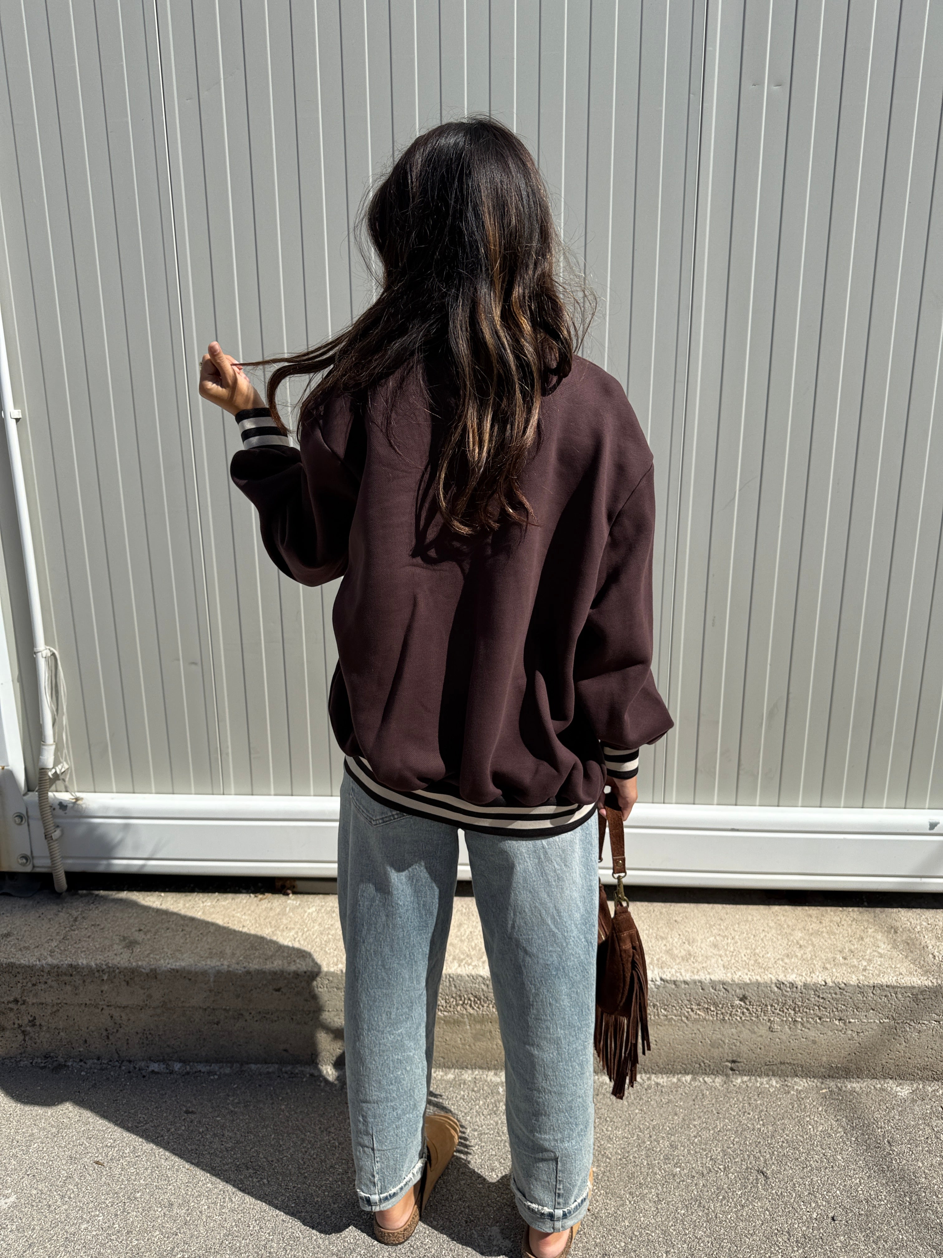 Cardigan Urban LUMINA Marrone