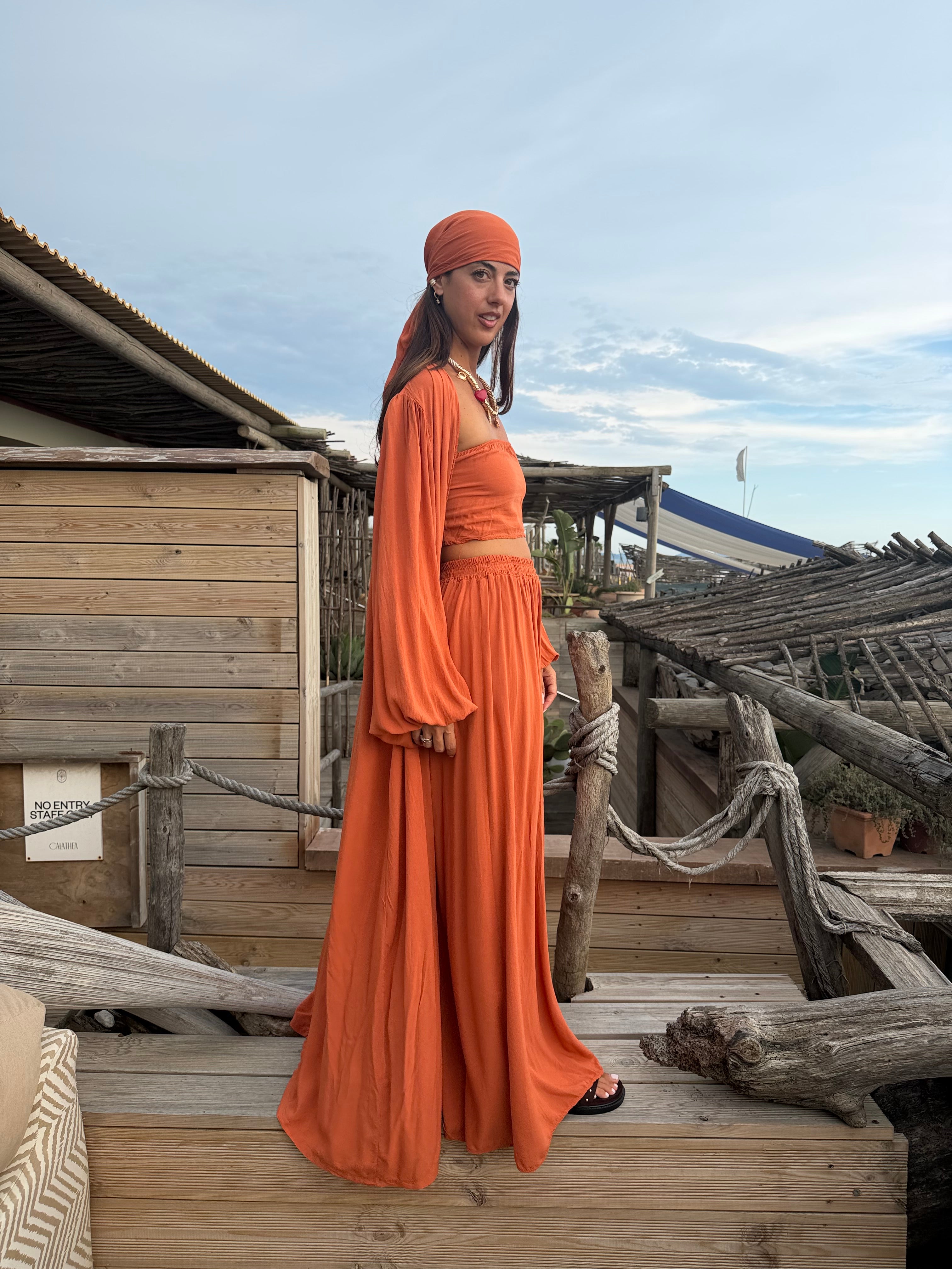 Coordinato Gitana Ruggine
