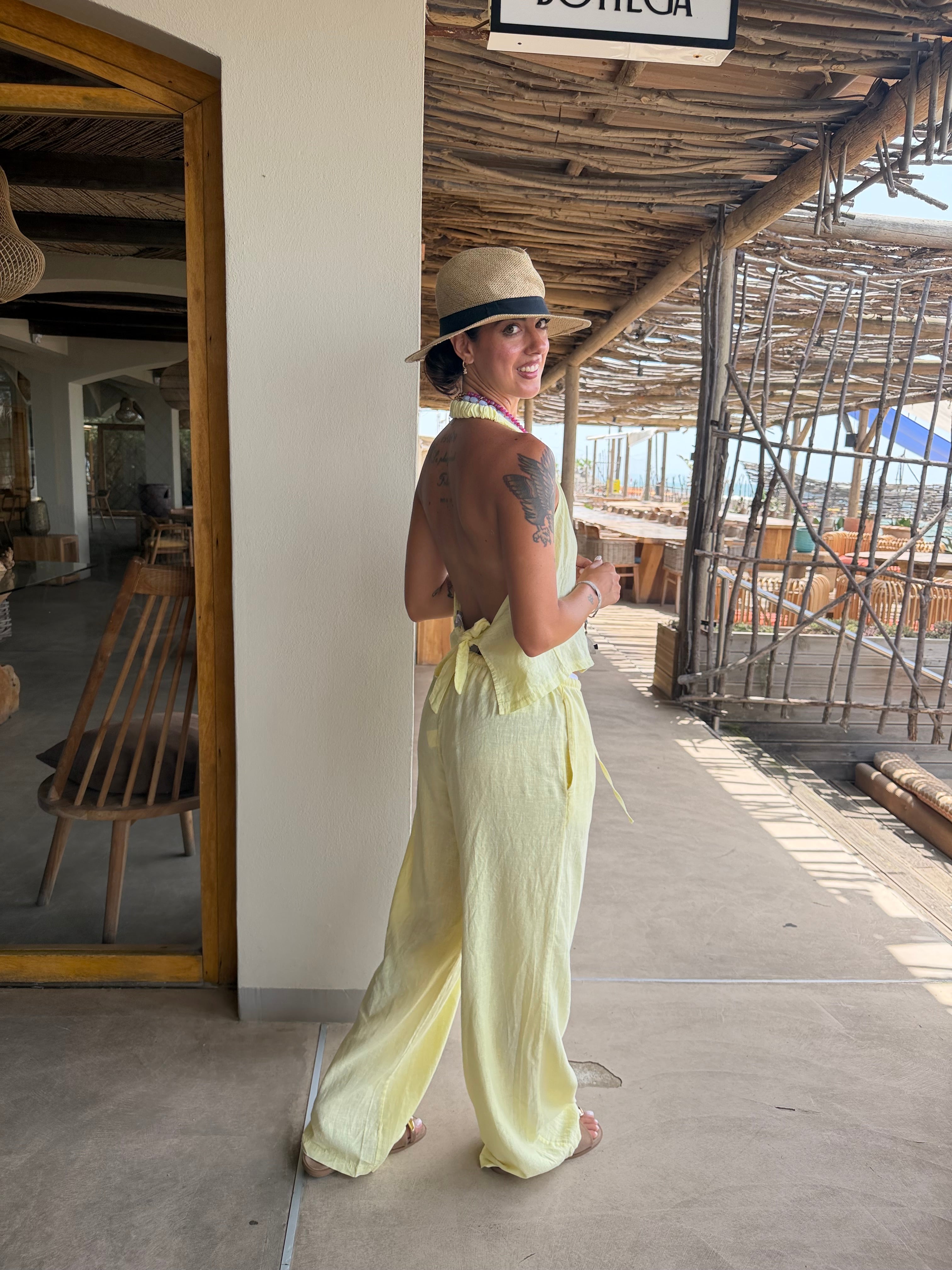 Coordinato Chill Girl Giallo