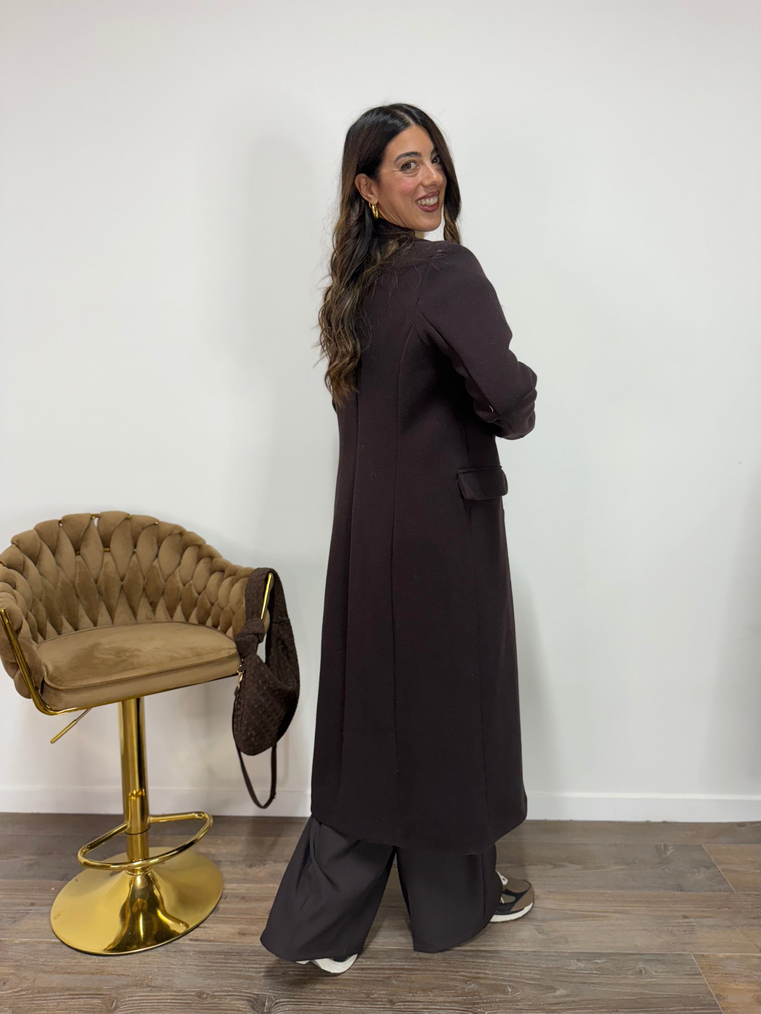 Cappotto Alicia Marrone